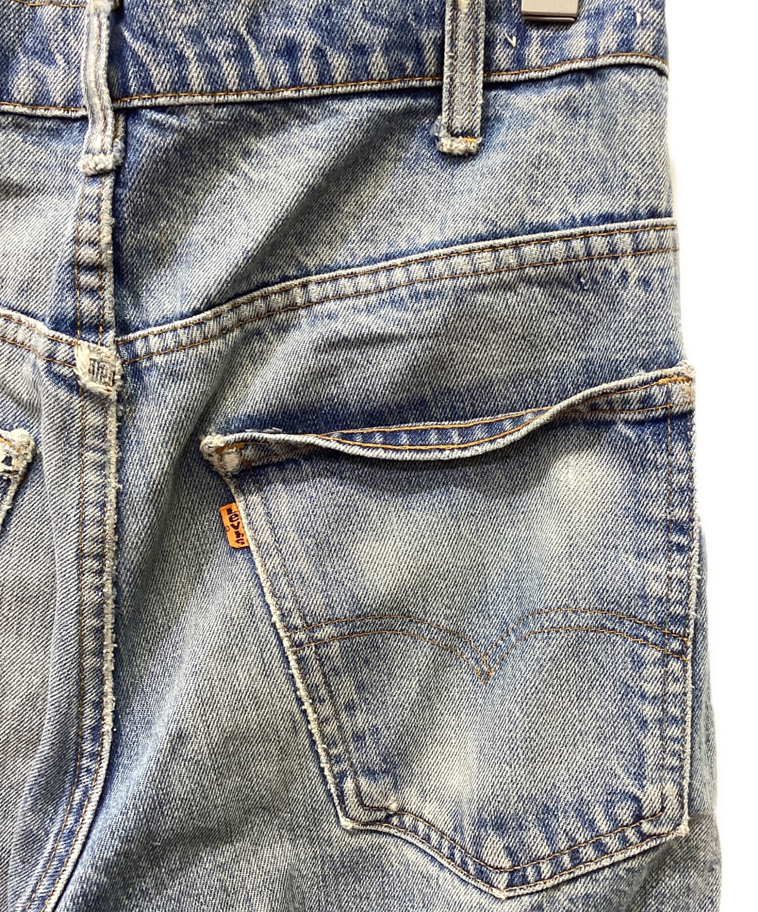 中古・古着通販】LEVI'S (リーバイス) 646 フレアダメージデニムパンツ