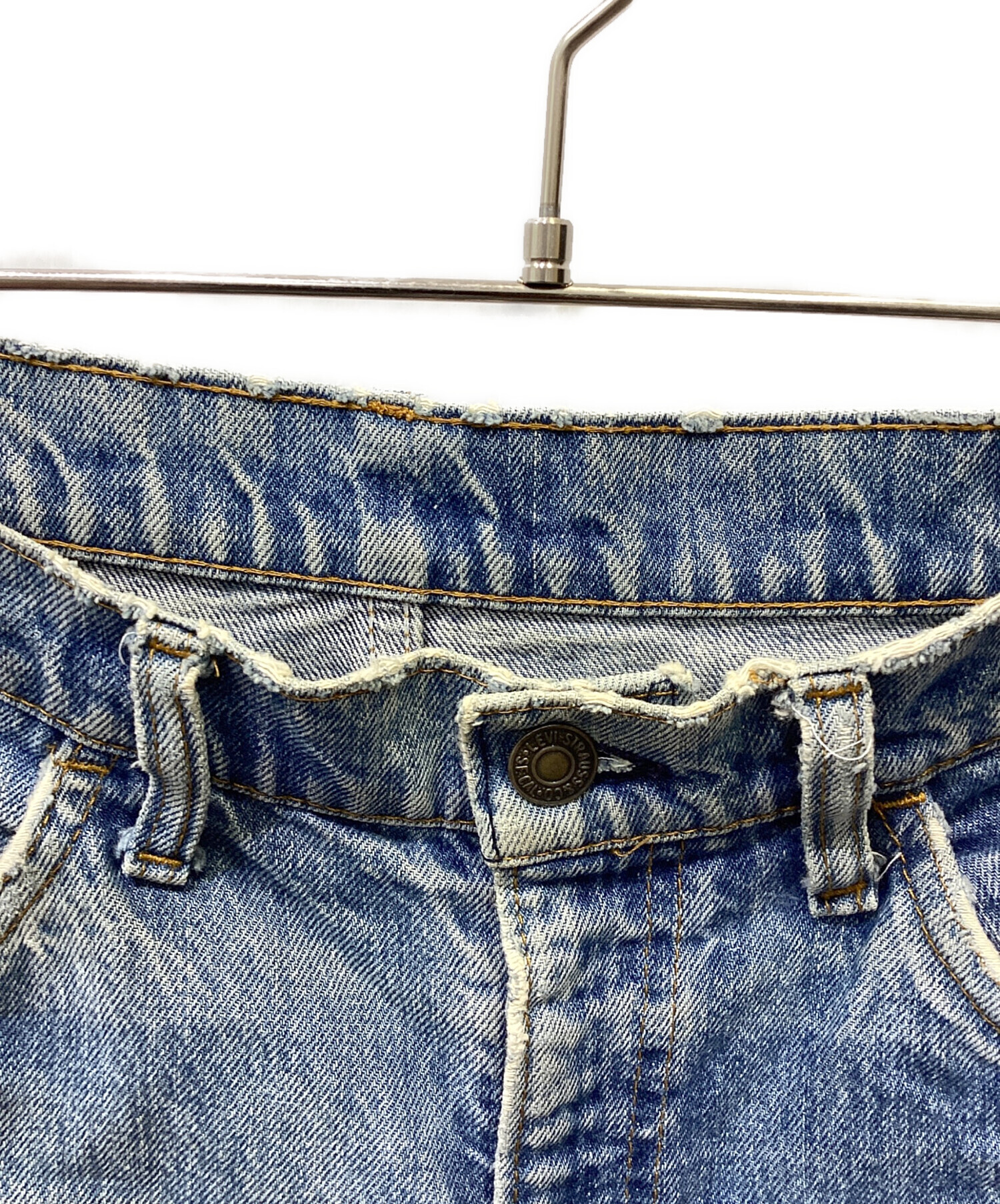 中古・古着通販】LEVI'S (リーバイス) 646 フレアダメージデニムパンツ