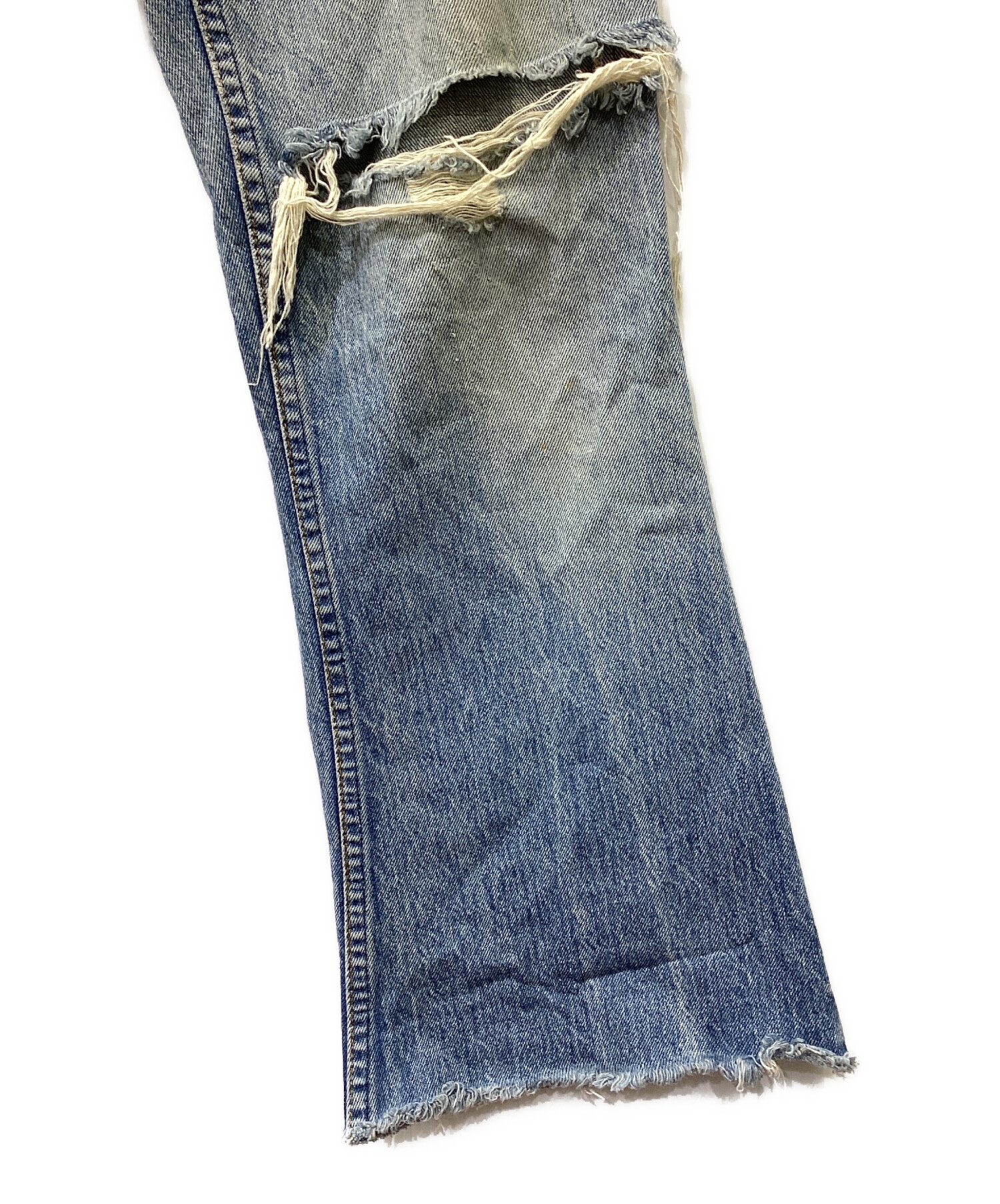 中古・古着通販】LEVI'S (リーバイス) 646 フレアダメージデニムパンツ