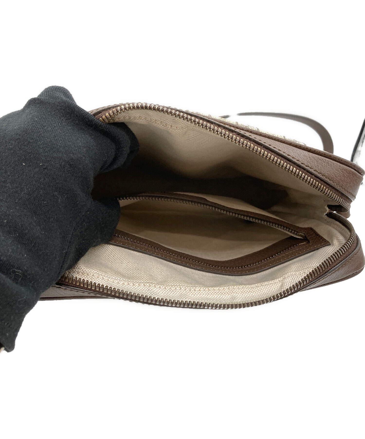 中古・古着通販】GUCCI (グッチ) ショルダーバッグ ブラウン