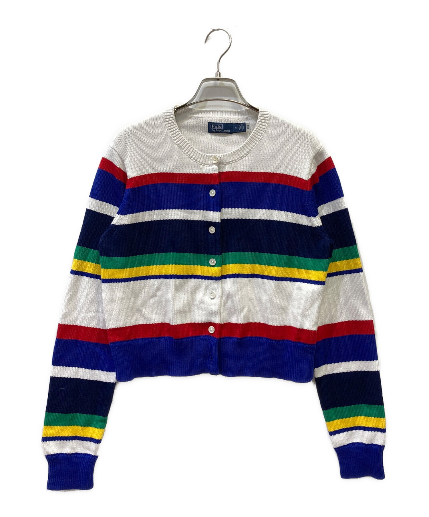 【RALPH LAUREN】ラルフローレン カーディガン 90’sタグ 未使用 中古・古着通販】POLO RALPH LAUREN (ポロ・ラルフローレン) コットン
