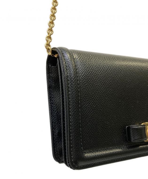 チェーンウォレット Salvatore Ferragam ヴァラ・リボンモチーフ 楽天市場】サルヴァトーレフェラガモ Salvatore Ferragamo