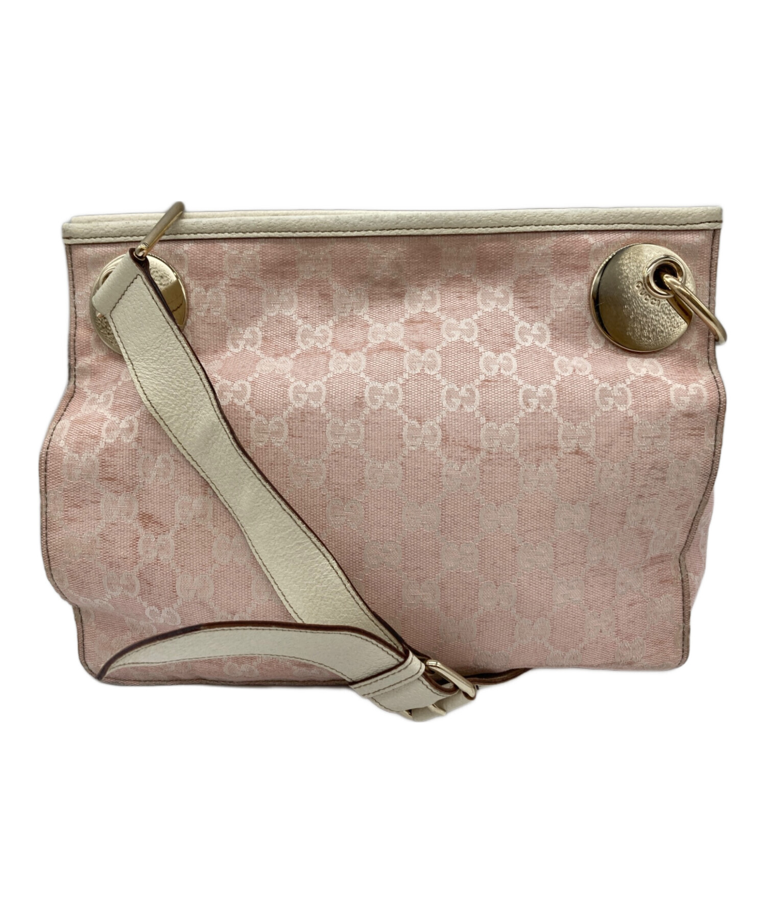 中古・古着通販】GUCCI (グッチ) ショルダーバッグ ピンク｜ブランド 