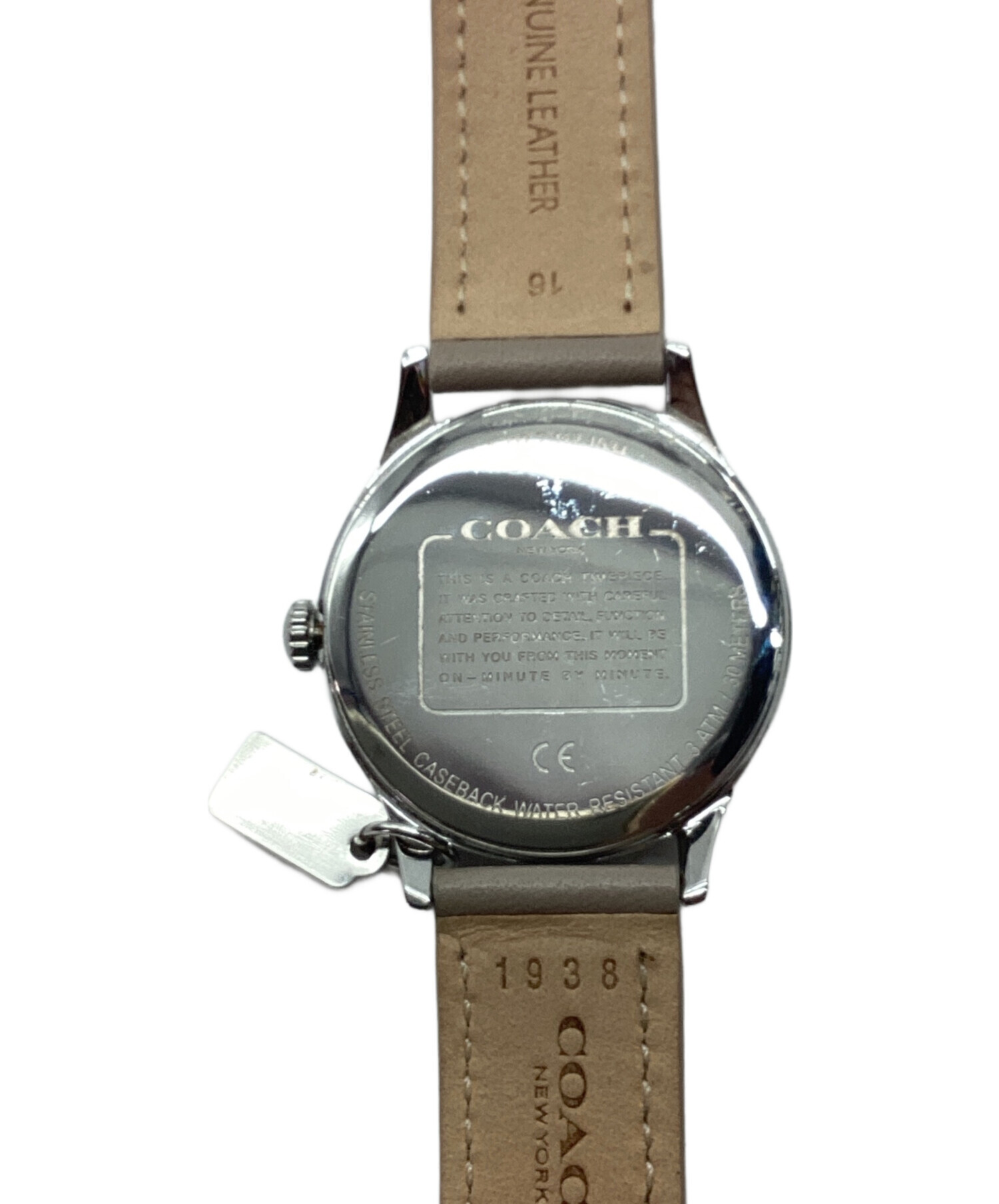 中古・古着通販】COACH (コーチ) 腕時計 グレー｜ブランド・古着通販