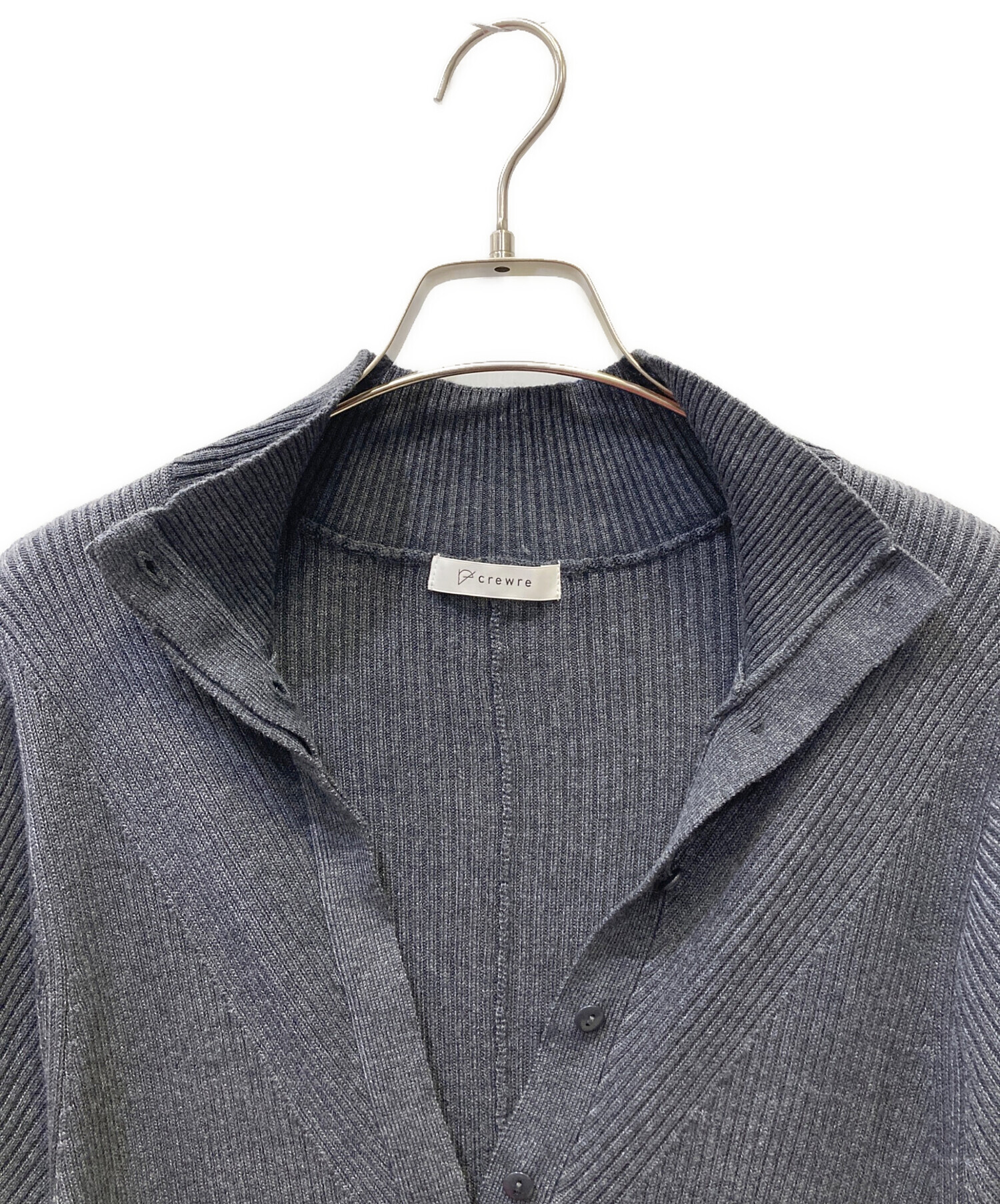 中古・古着通販】crewre (クルー) フロントフライニットワンピース