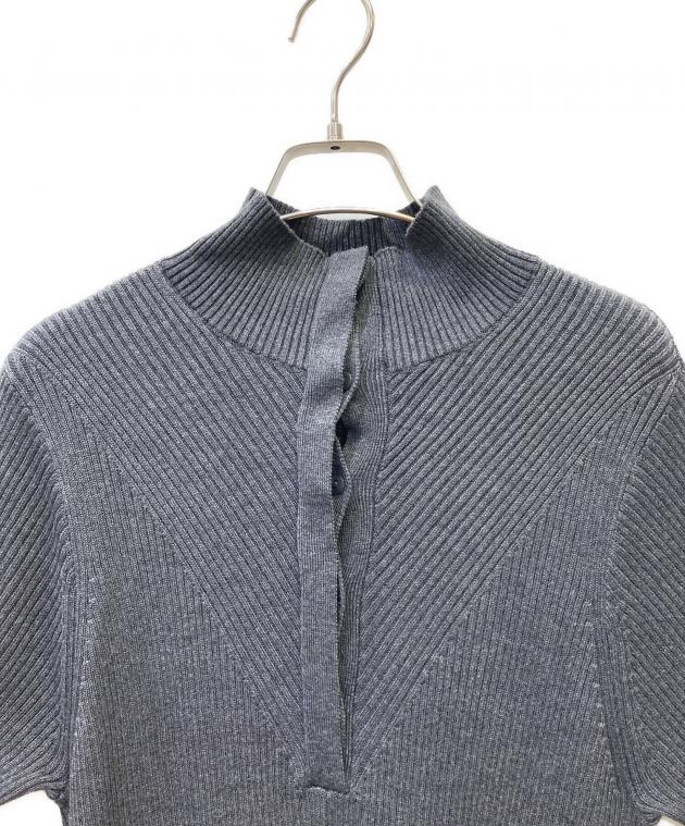 中古・古着通販】crewre (クルー) フロントフライニットワンピース