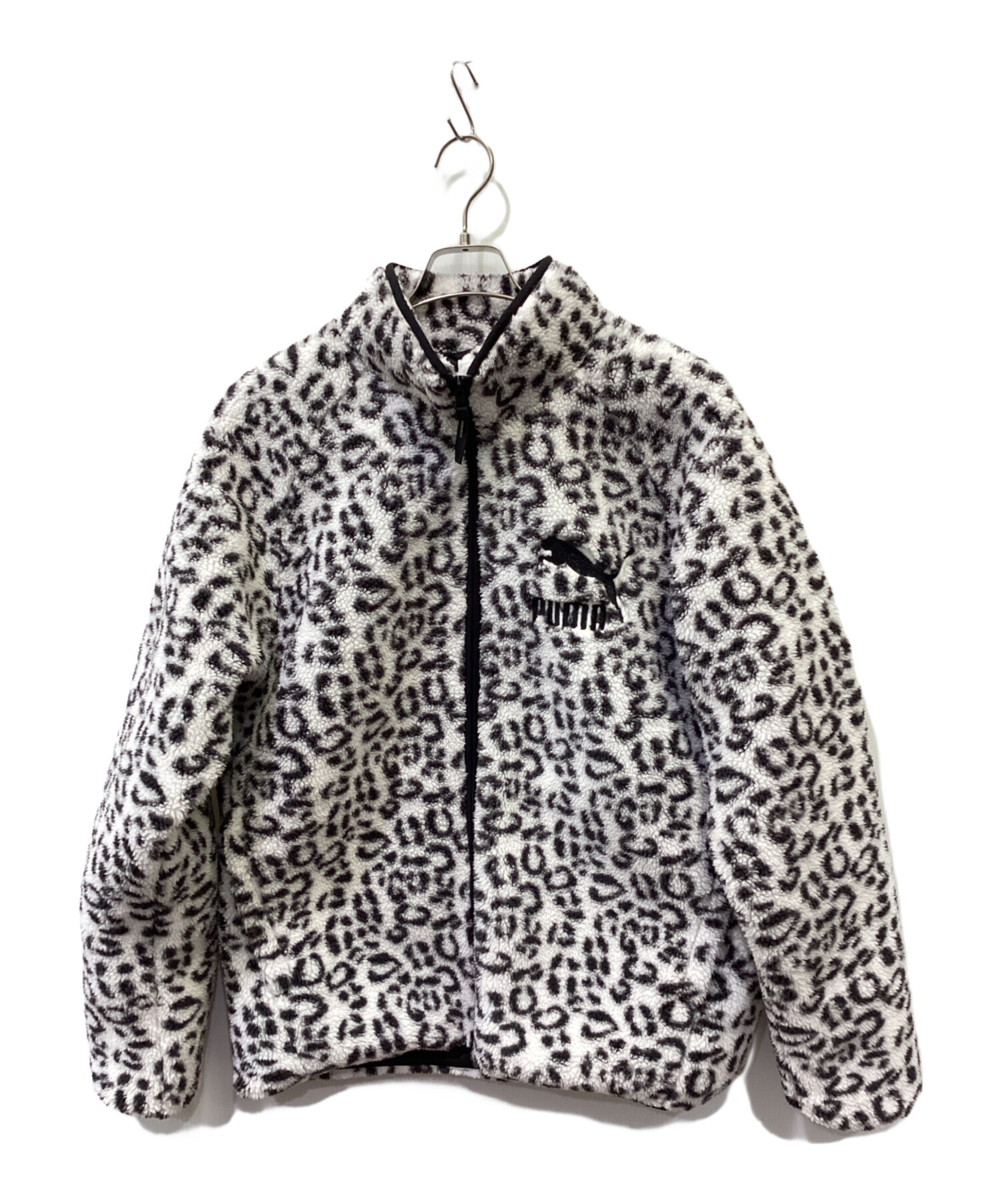 中古・古着通販】PUMA (プーマ) フリースジャケット ホワイト サイズ:M 