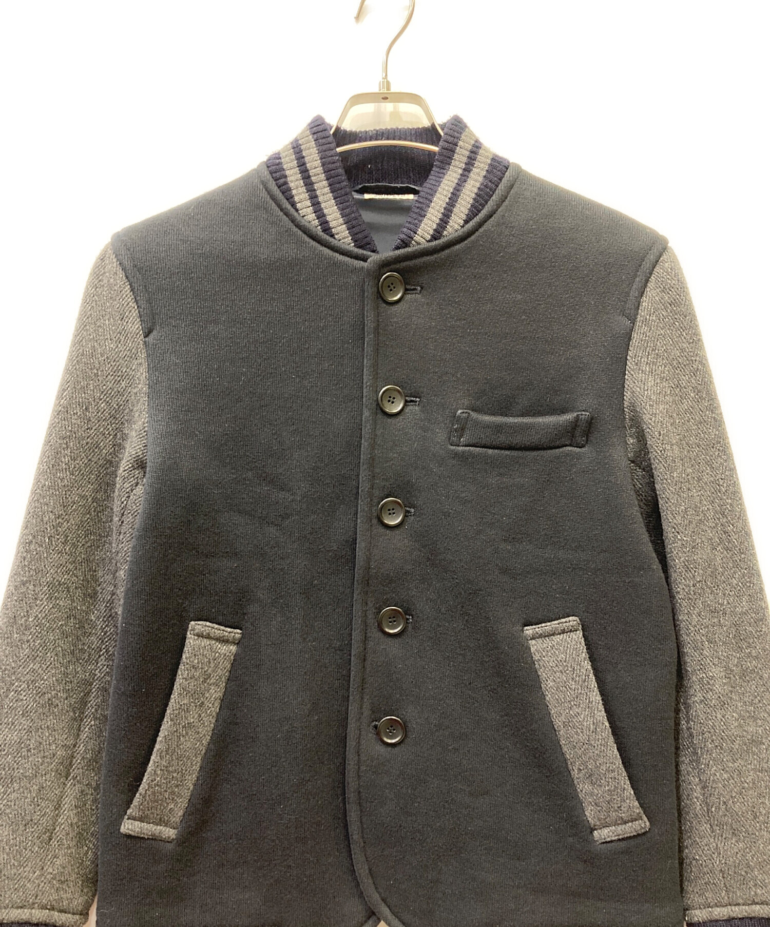 中古・古着通販】BLUE BLUE (ブルーブルー) スタジャン ネイビー