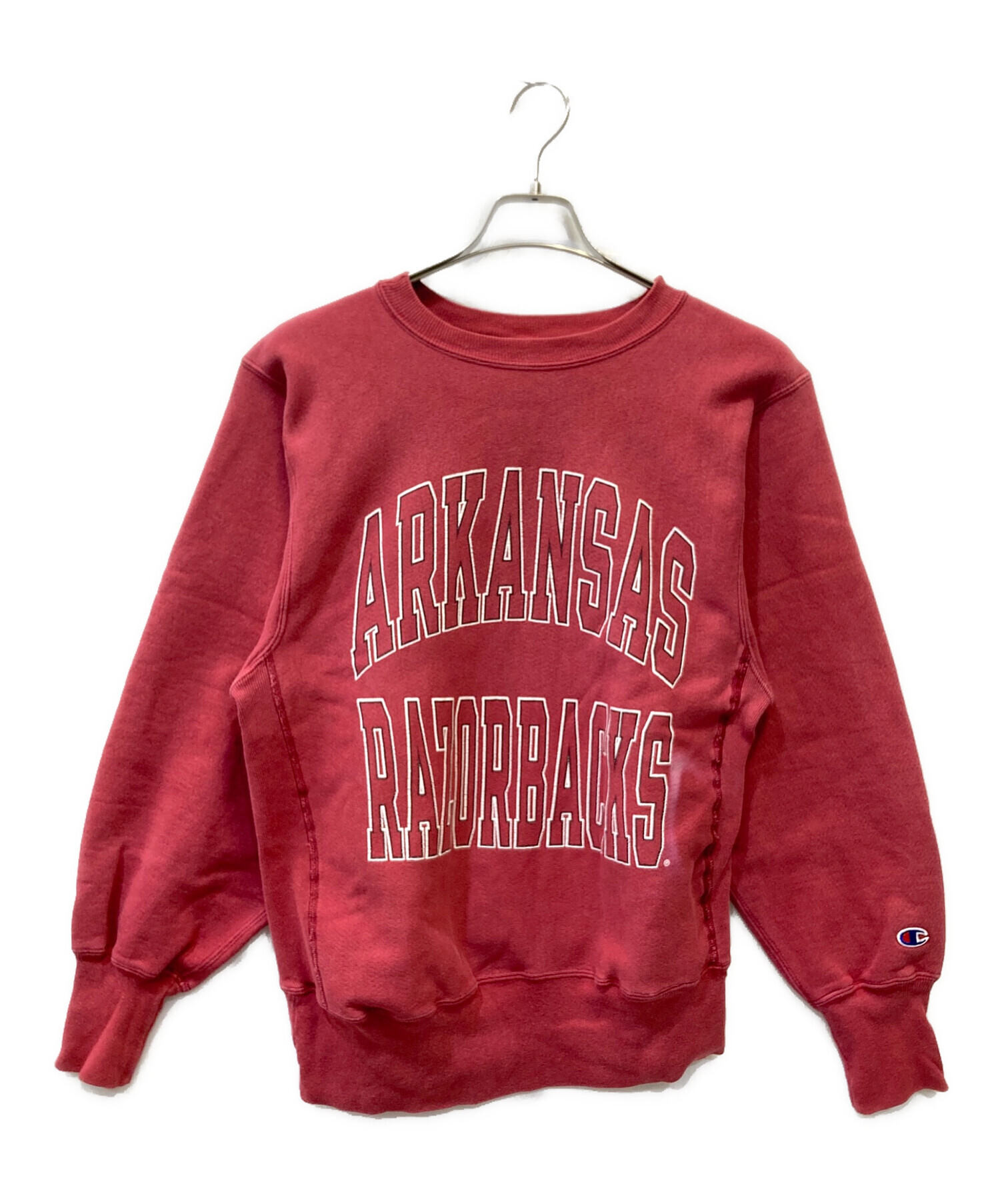 Champion reverse weave 90s 目有り L レッド 中古・古着通販】Champion REVERSE WEAVE (チャンピオン リバース