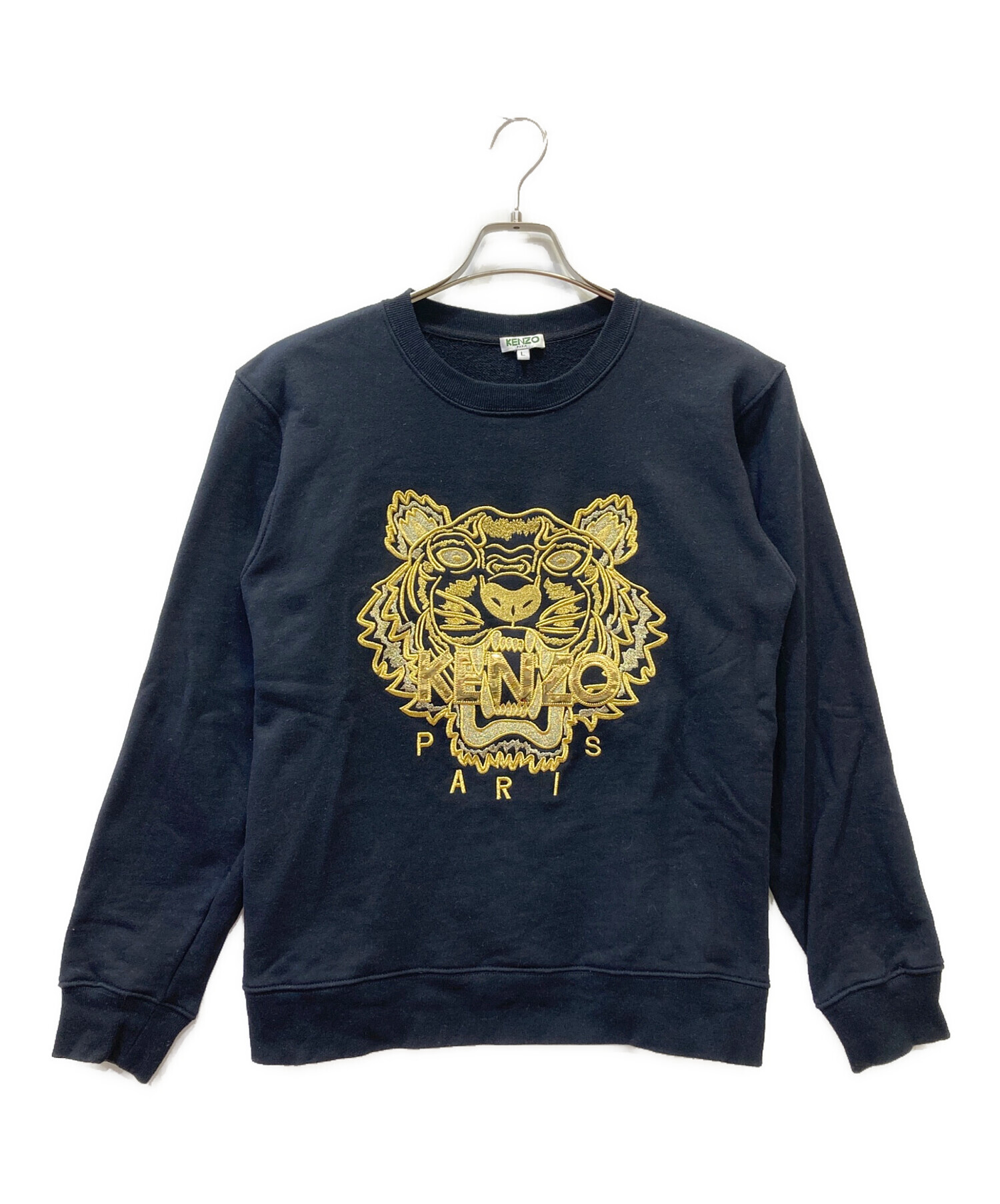 中古・古着通販】KENZO (ケンゾー) タイガー刺繍クルーネック 