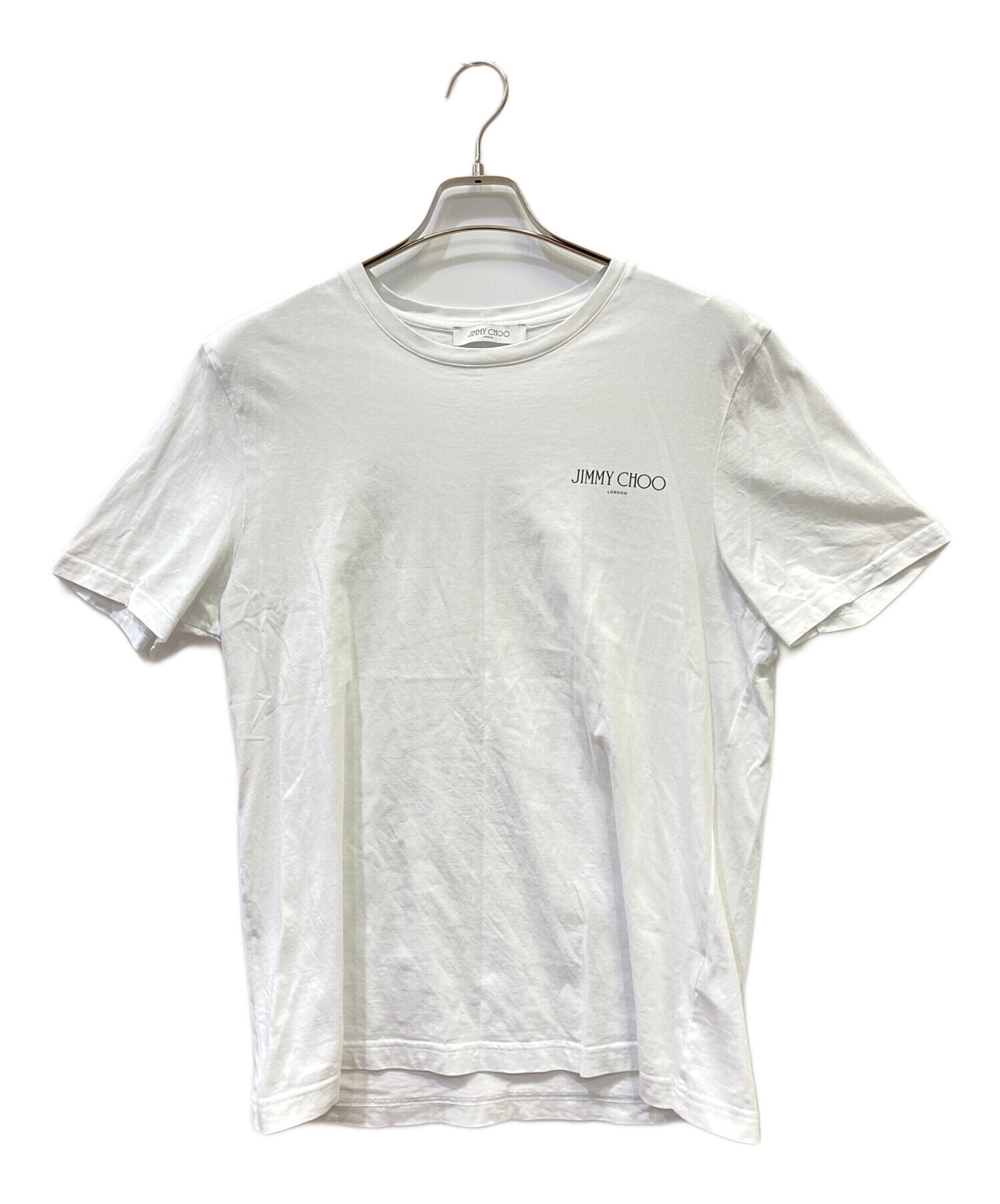 中古・古着通販】JIMMY CHOO (ジミーチュウ) 半袖Tシャツ ホワイト 