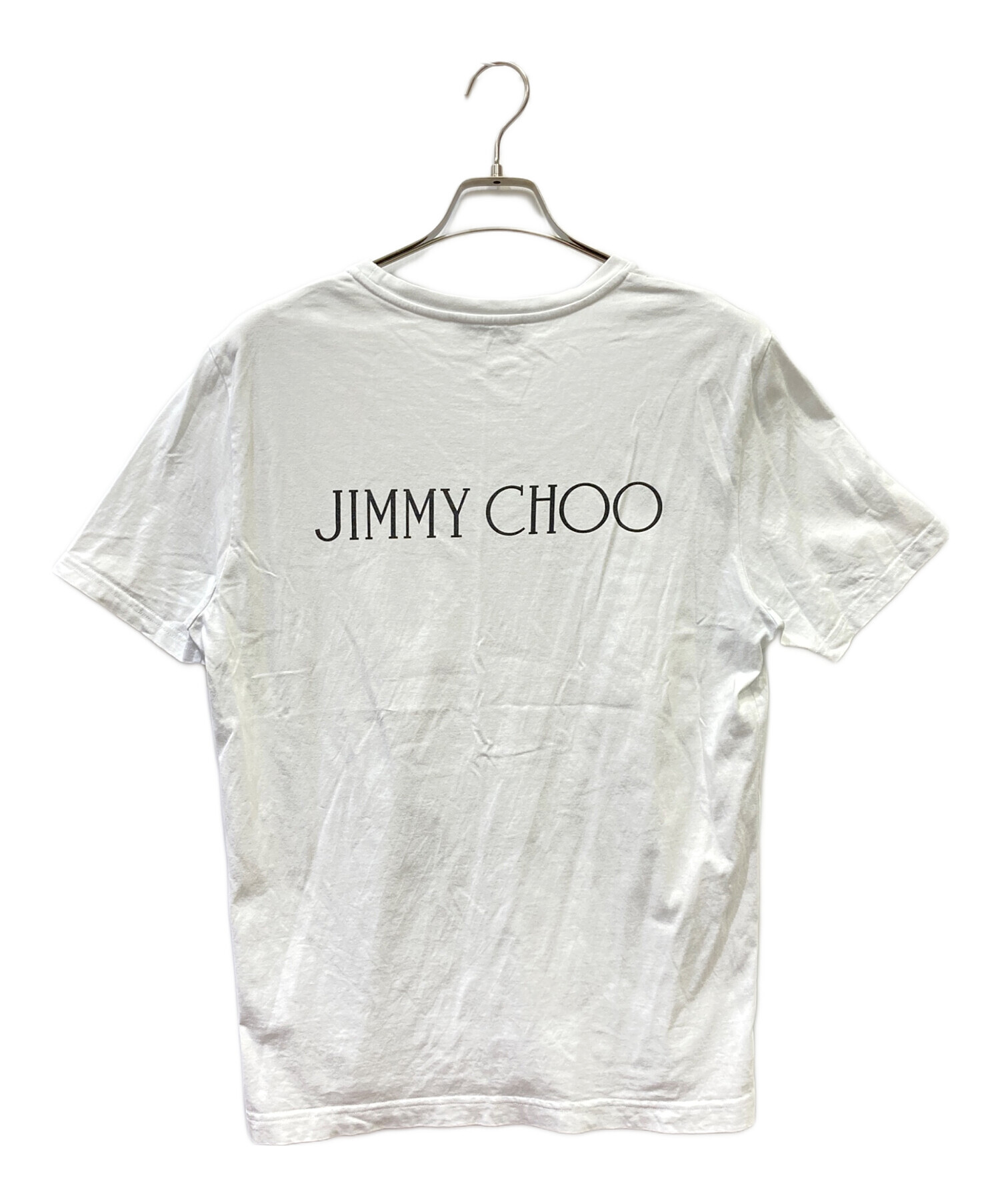 中古・古着通販】JIMMY CHOO (ジミーチュウ) 半袖Tシャツ ホワイト 