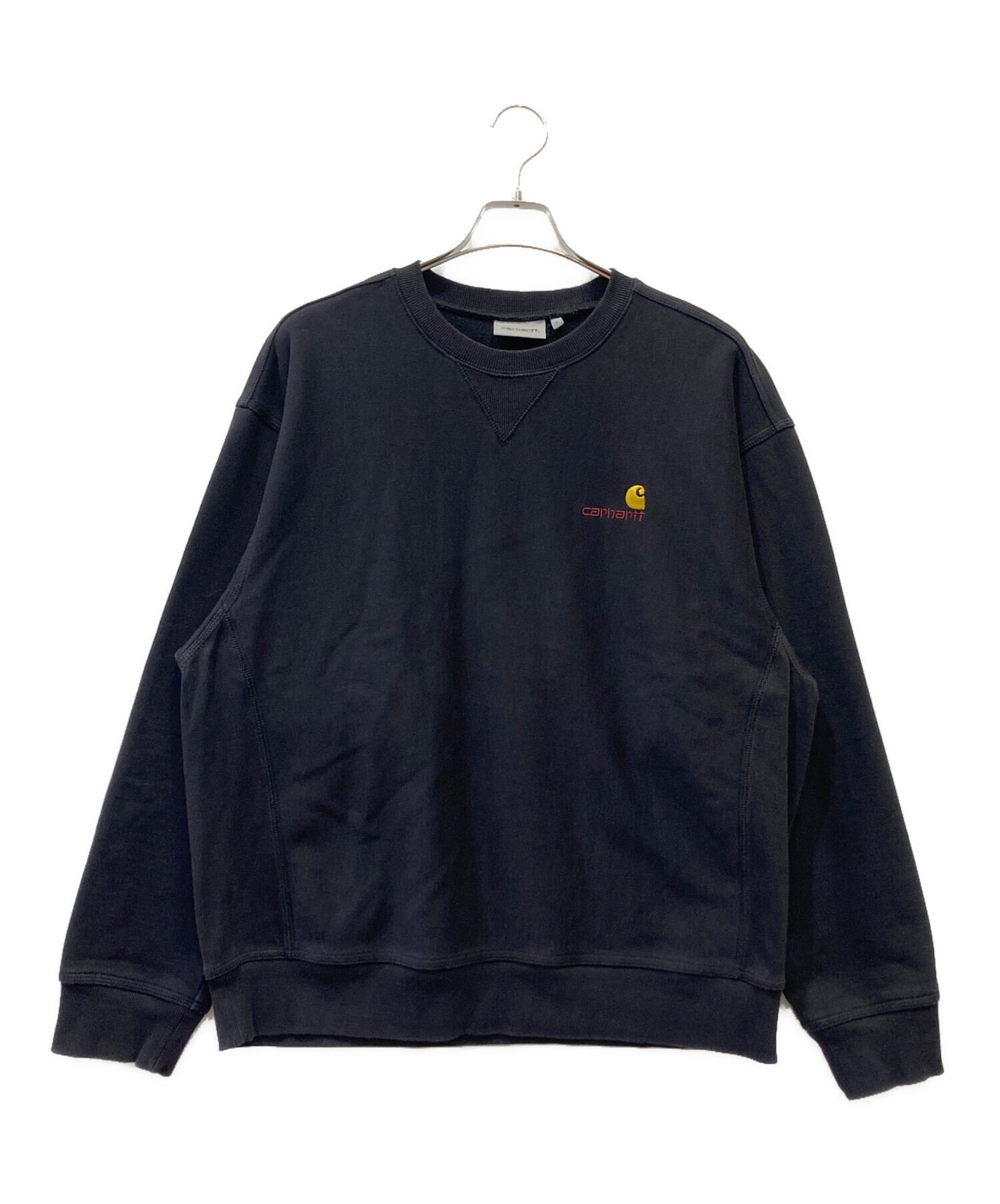 中古・古着通販】CarHartt (カーハート) 裏起毛スウェット ブラック 