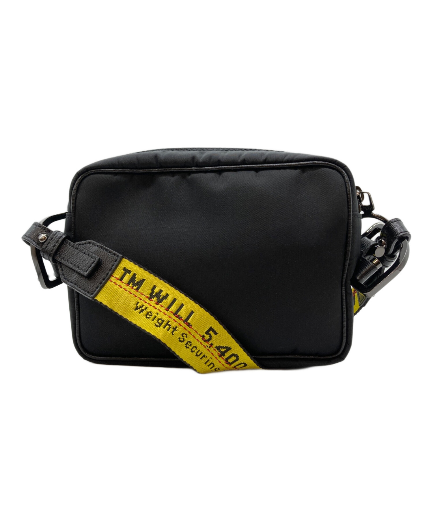 中古・古着通販】OFFWHITE (オフホワイト) ショルダーバッグ ブラック