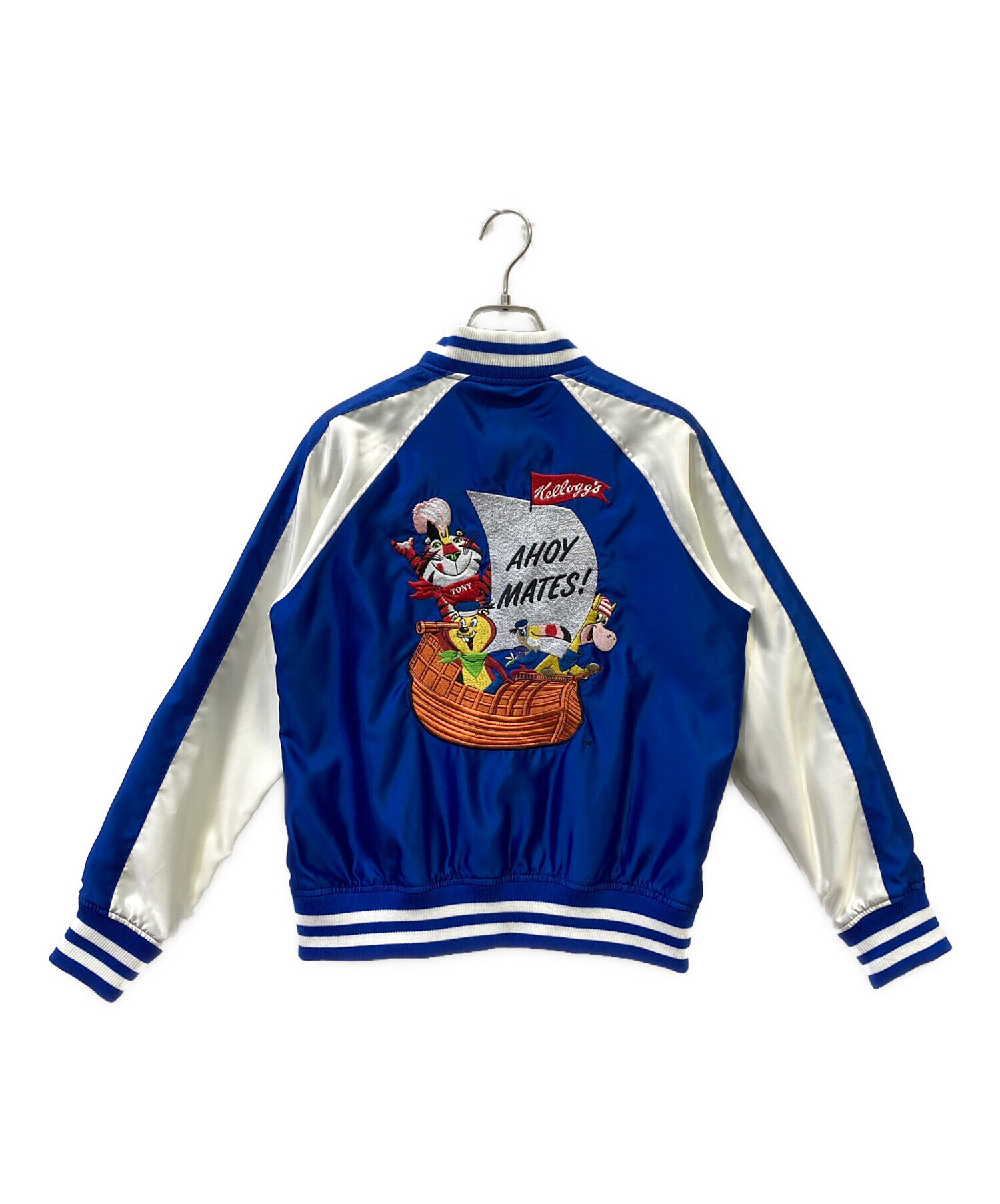 中古・古着通販】Kellogg (ケロッグ) スカジャン ブルー サイズ