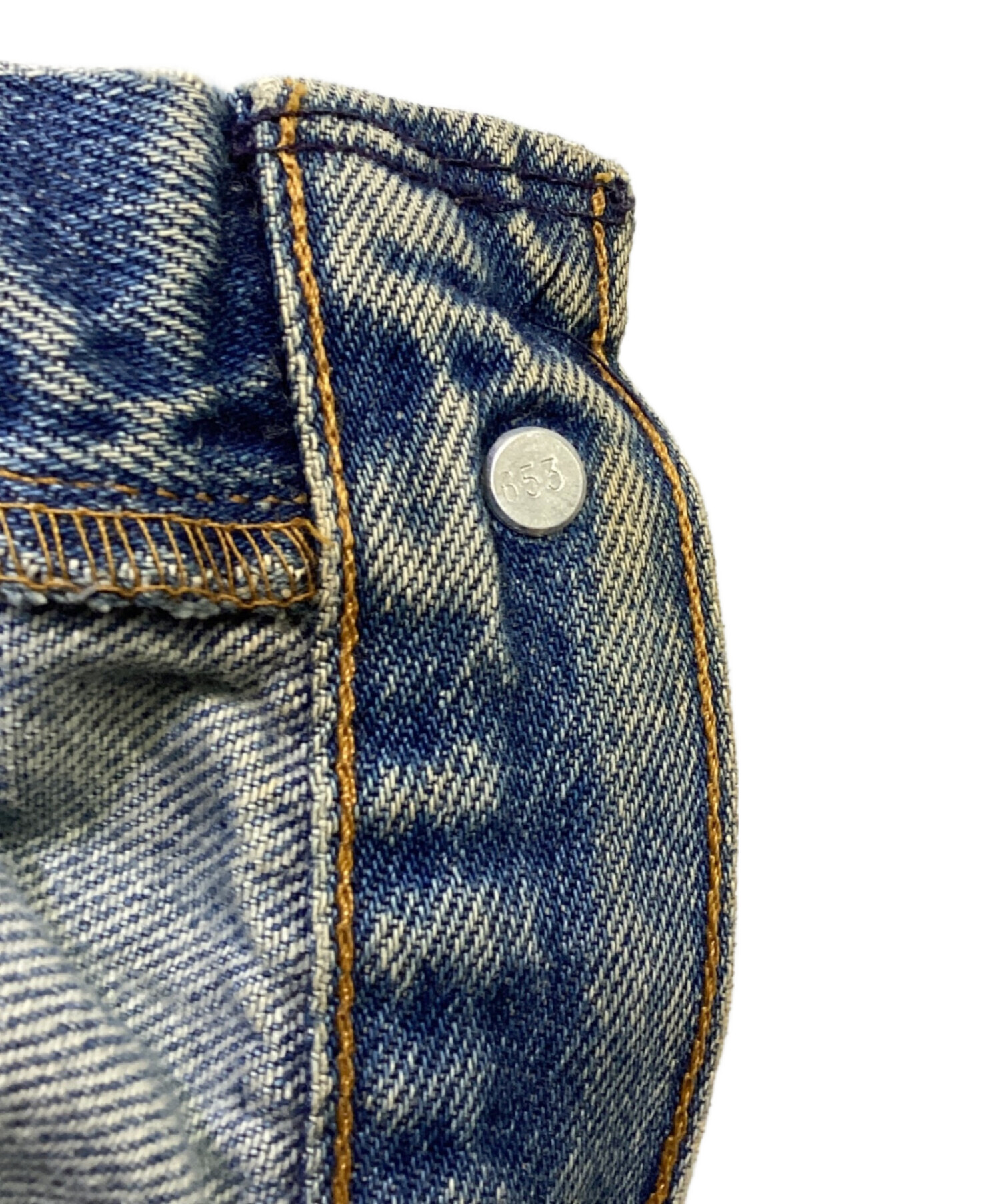 Levi's ダメージ加工デニムパンツ 42サイズ 中古・古着通販】LEVI'S (リーバイス) ダメージデニムパンツ サイズ