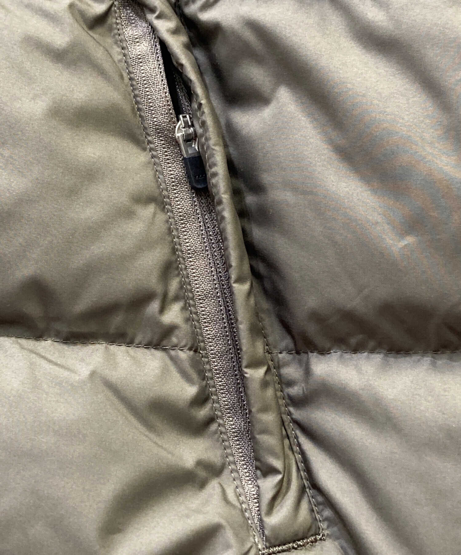 中古・古着通販】ORCIVAL (オーシバル) ライトダウンコート カーキ