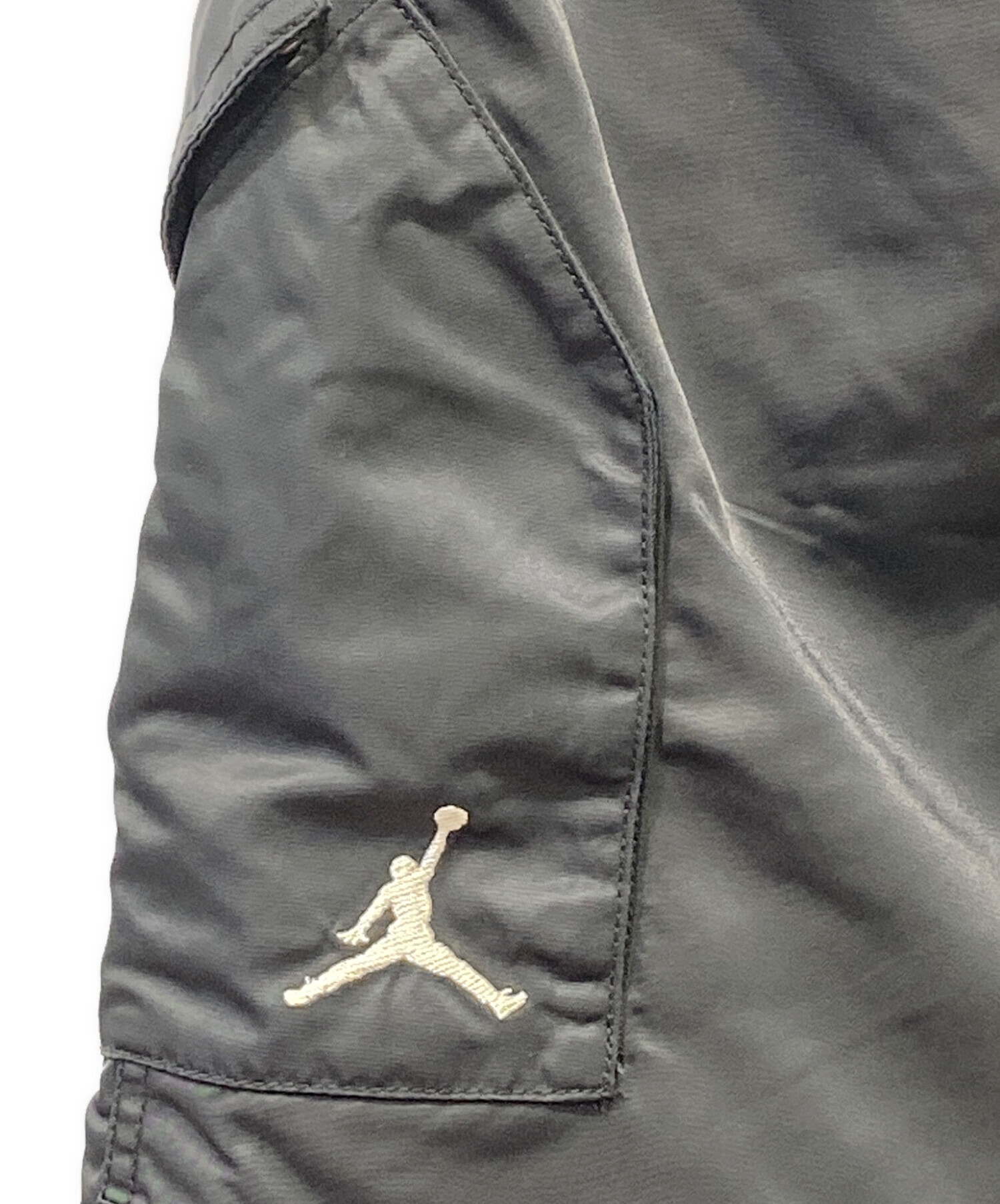 中古・古着通販】JORDAN (ジョーダン) ナイロンカーゴパンツ ブラック