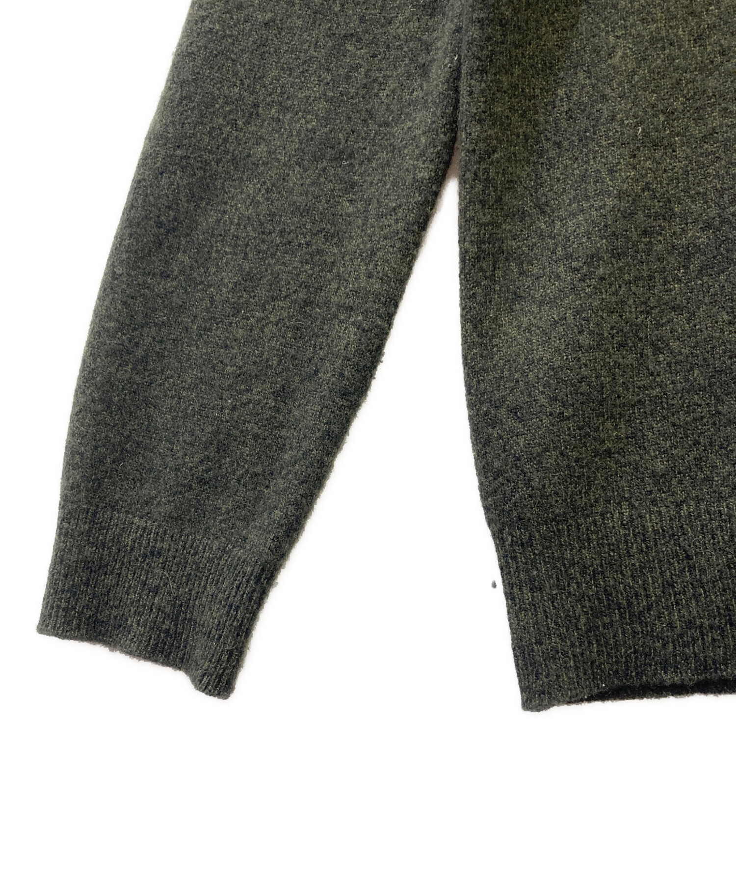 売約済み*ユナイテッドアローズ UNITED ARROWS ダークグレー 中古・古着通販】UNITED ARROWS (ユナイテッドアローズ) 厚手ニット