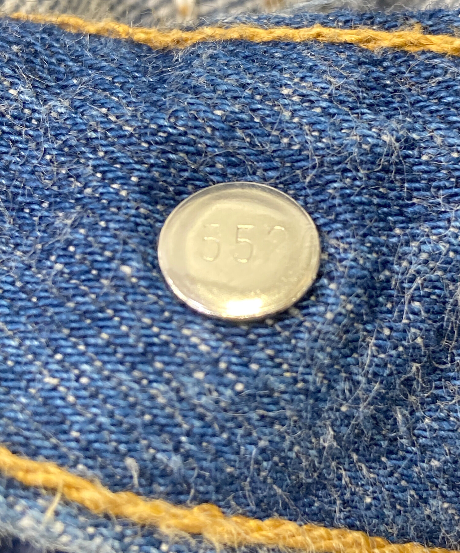 中古・古着通販】LEVI'S (リーバイス) デニムパンツ インディゴ サイズ