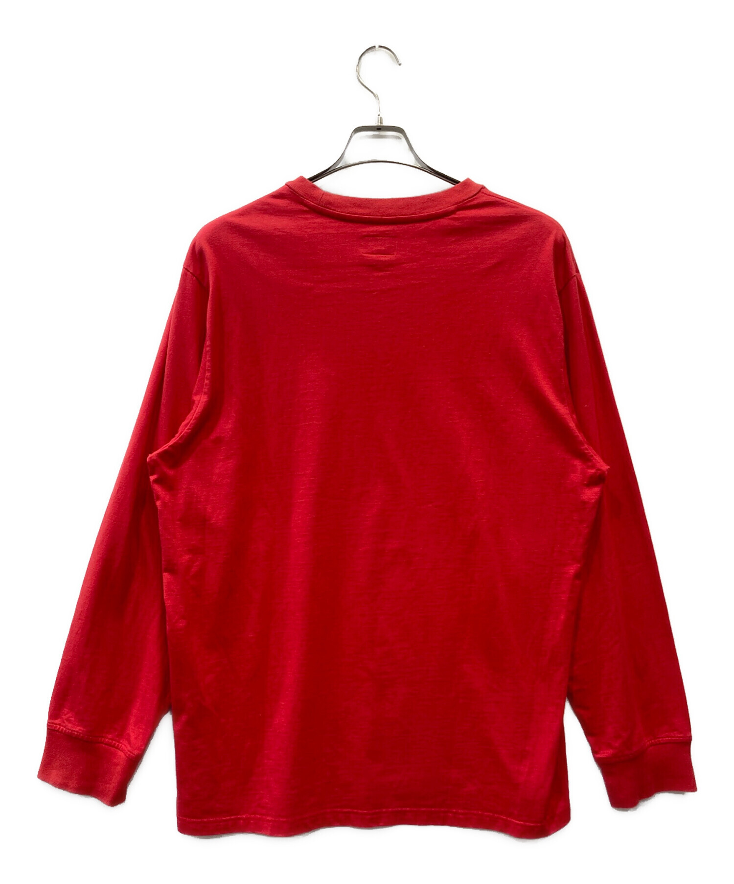 中古・古着通販】SUPREME (シュプリーム) 長袖カットソー レッド