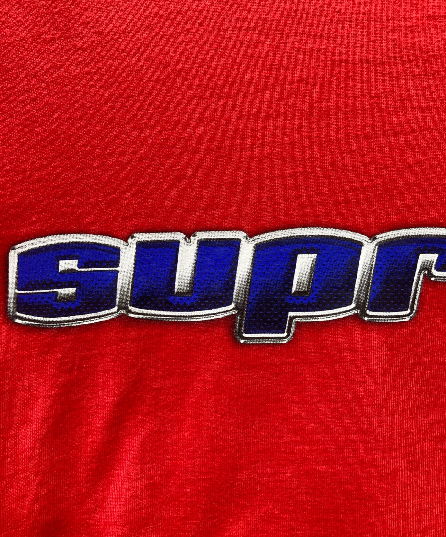 中古・古着通販】SUPREME (シュプリーム) 長袖カットソー レッド 