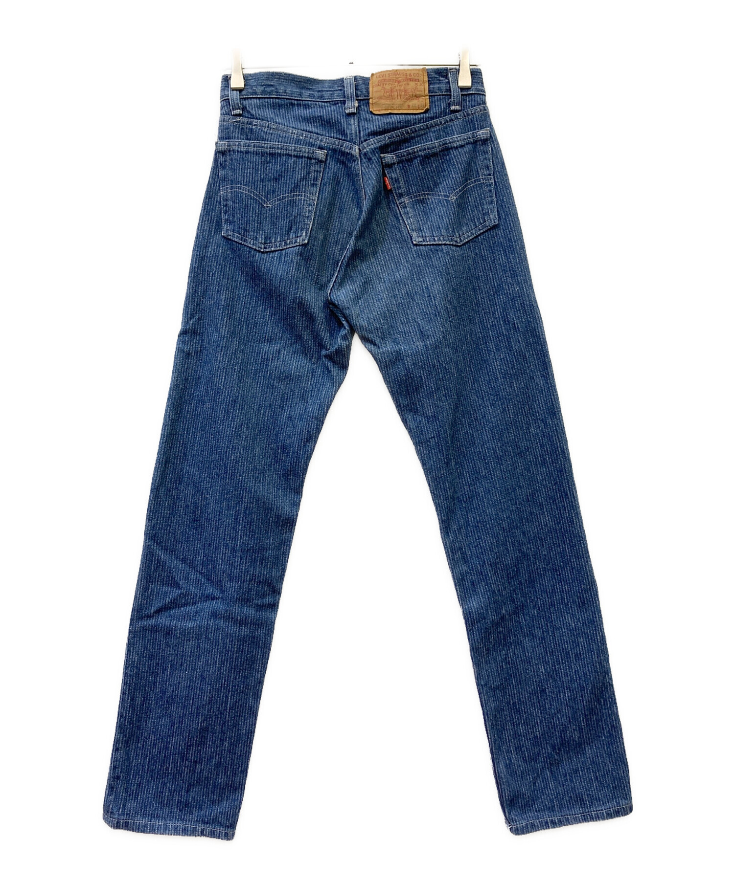 中古・古着通販】LEVI'S (リーバイス) ストライプデニムパンツ USA製