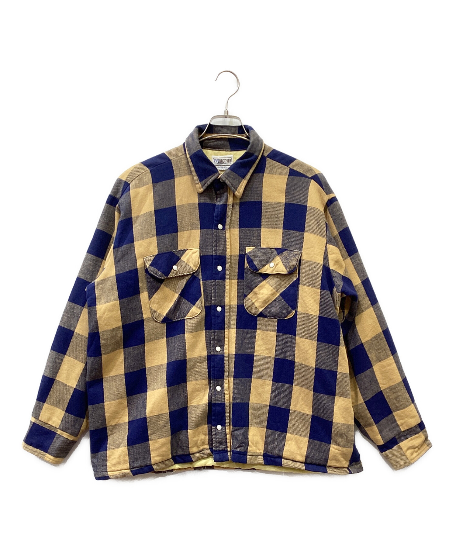 中古・古着通販】FIVE BROTHER (ファイブブラザー) キルティングシャツ