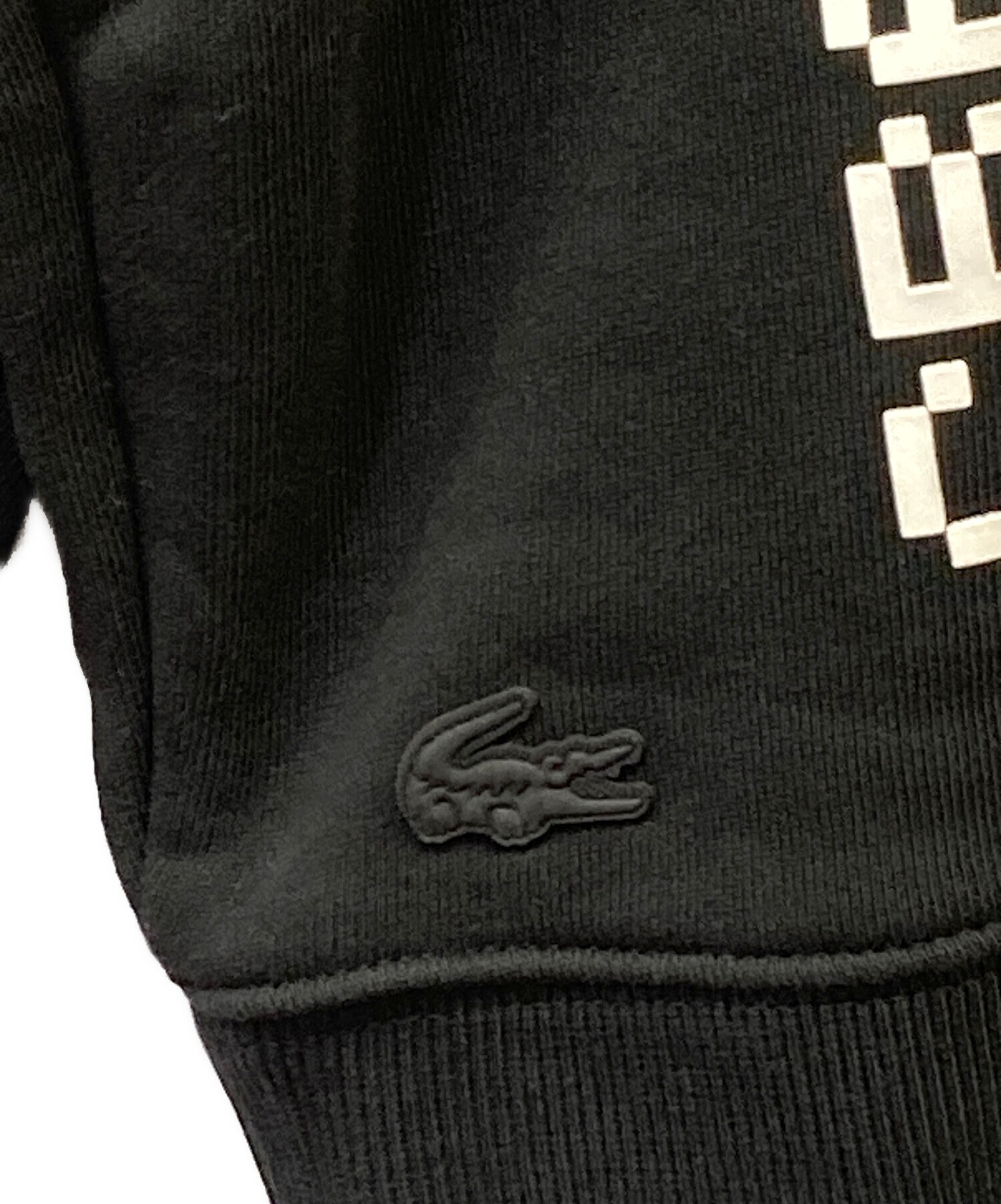 LACOSTE ブラック パーカー XS 中古・古着通販】LACOSTE (ラコステ) パーカー ブラック サイズ:XS