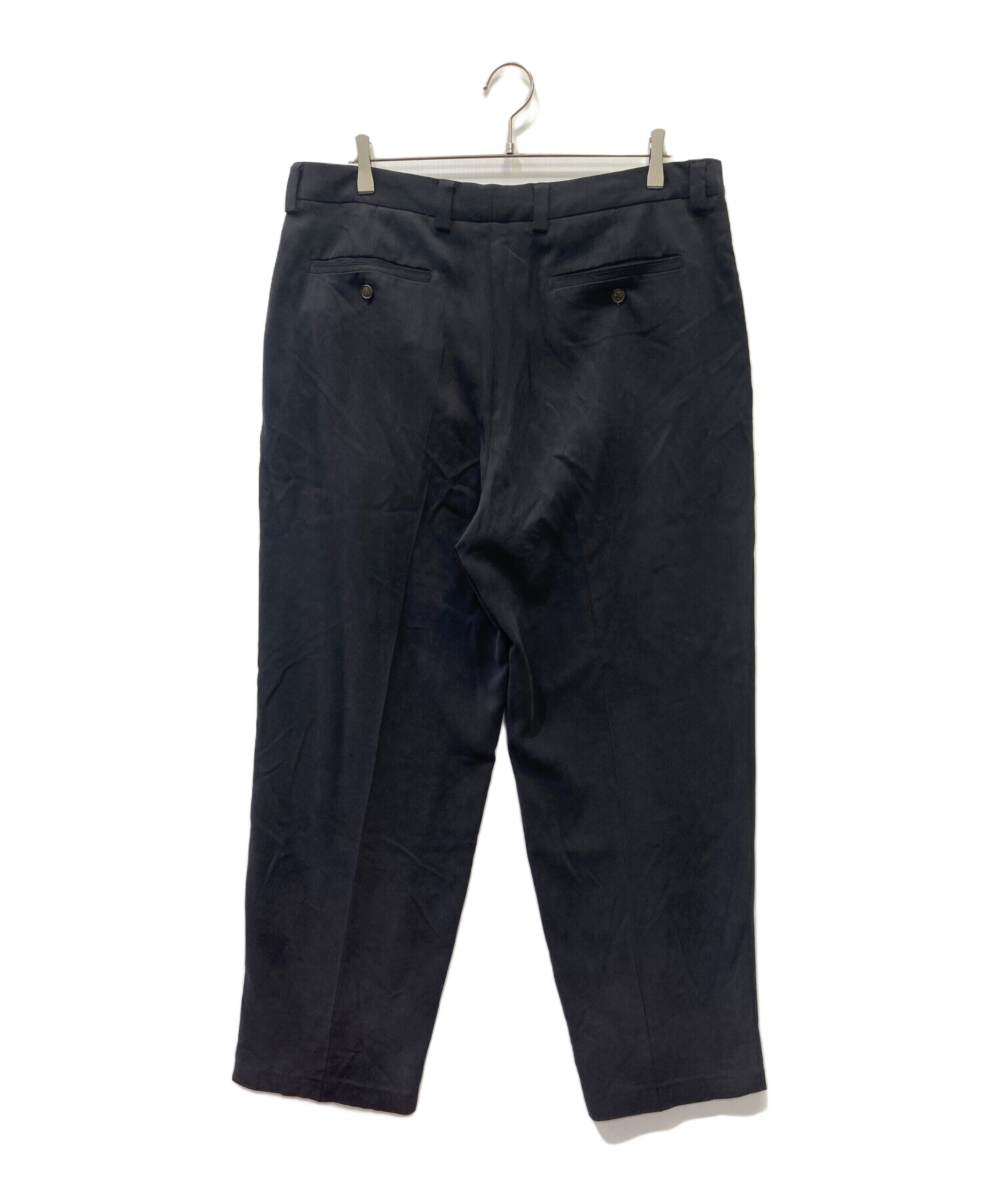  Bahama シルクスラックス 100% SILK 36 黒 中古・古着通販】TOMMY BAHAMA (トミーバハマ) シルクスラックス