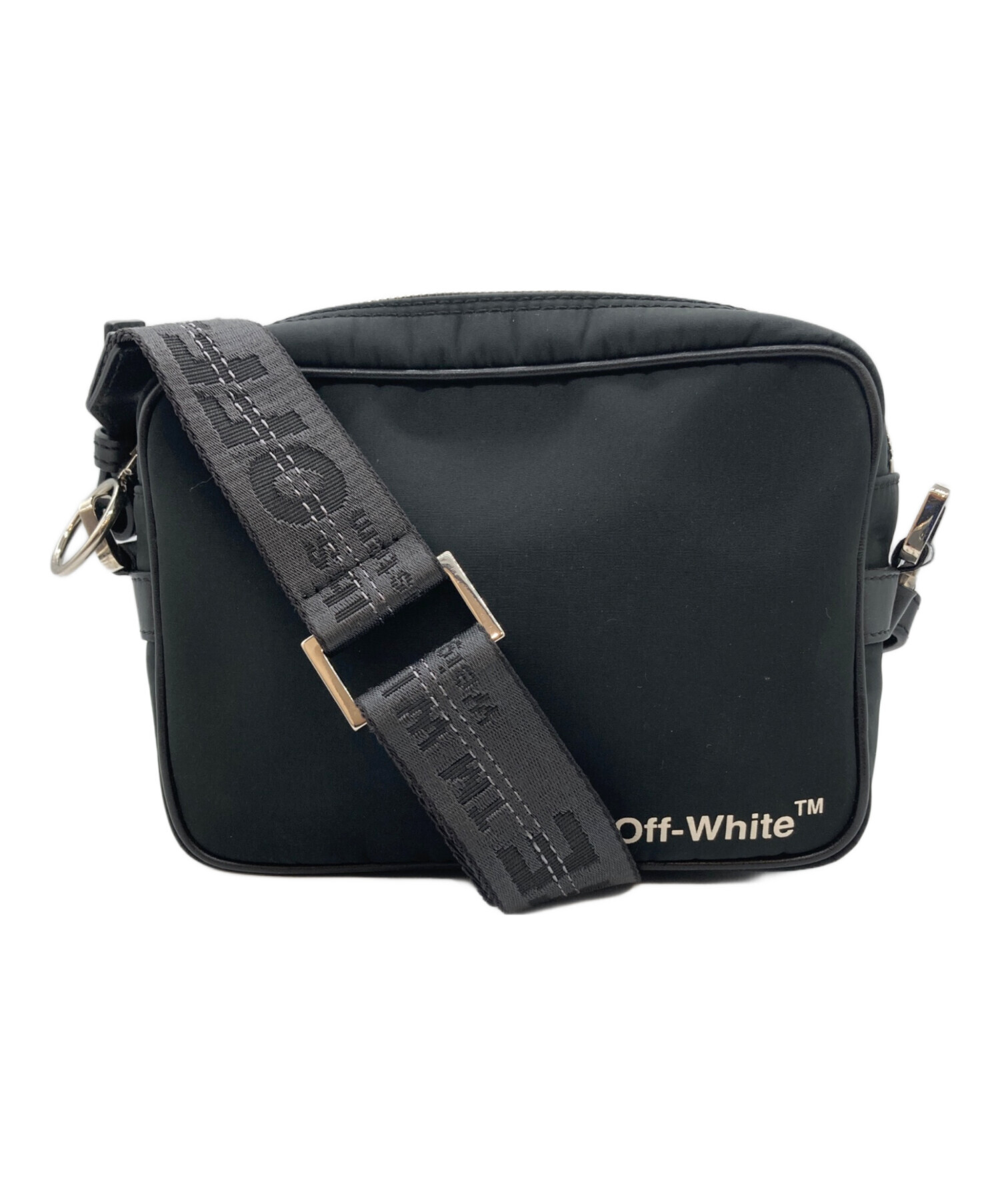 中古・古着通販】OFFWHITE (オフホワイト) ショルダーバッグ ブラック 