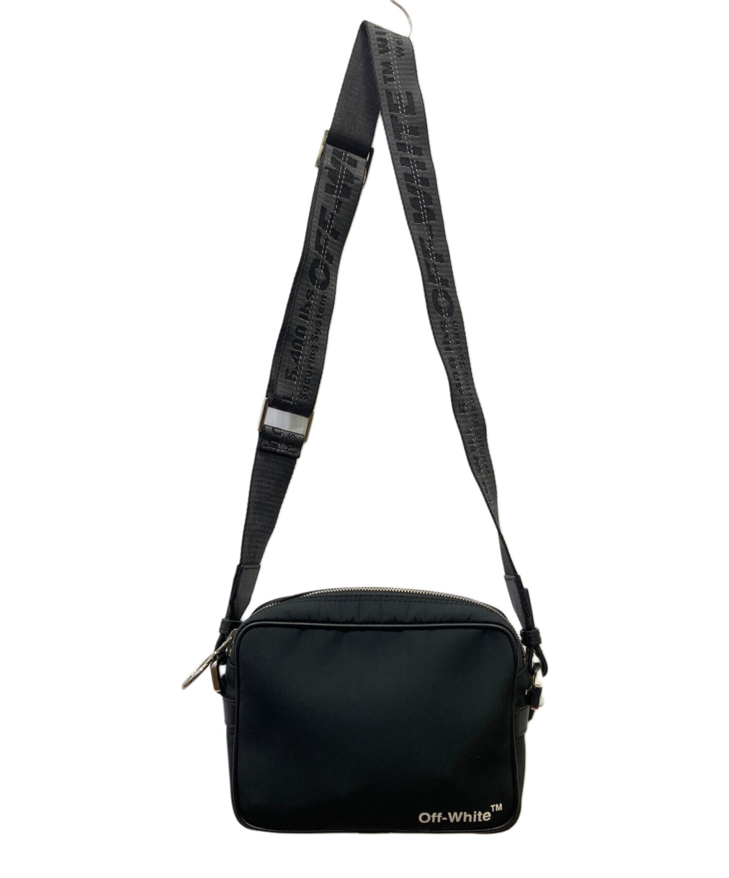 中古・古着通販】OFFWHITE (オフホワイト) ショルダーバッグ ブラック 