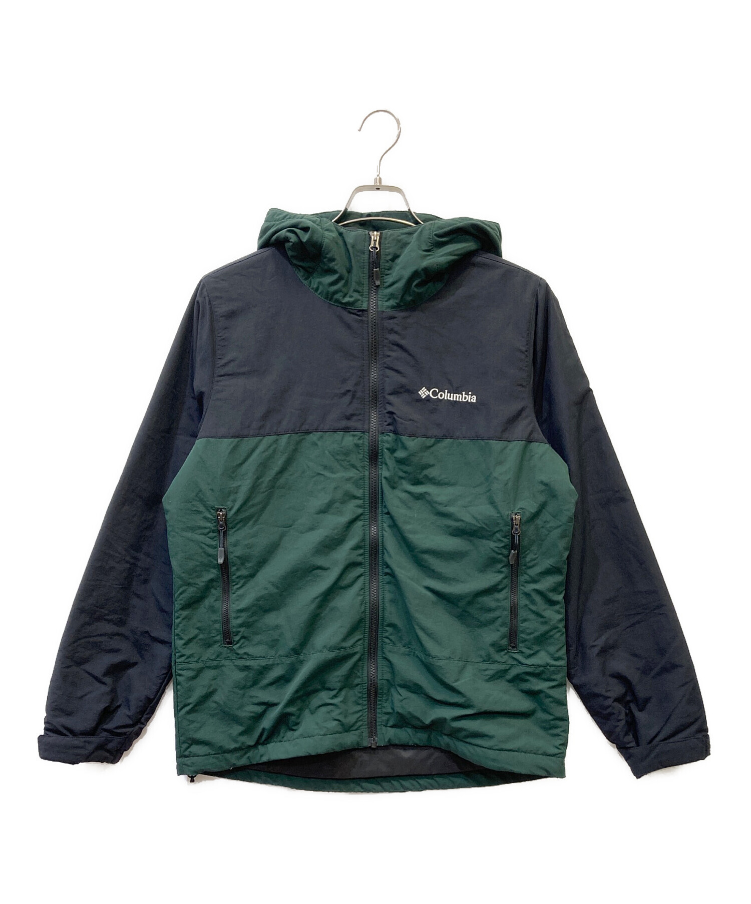 Columbia ジャケット 青/黒/緑 中古・古着通販】Columbia (コロンビア) ラビリンスキャニオン2