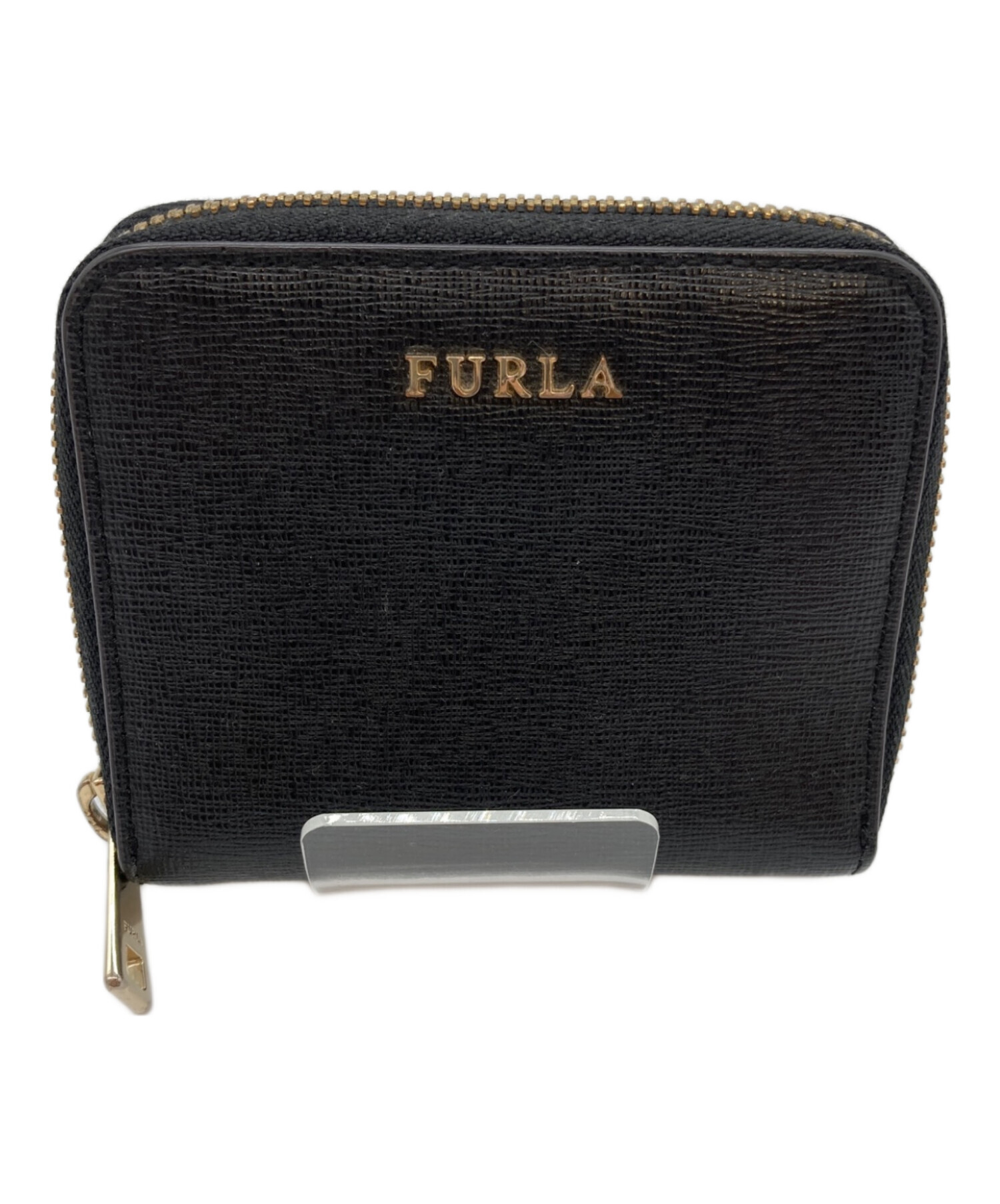 中古・古着通販】FURLA (フルラ) 財布 ブラック｜ブランド・古着通販