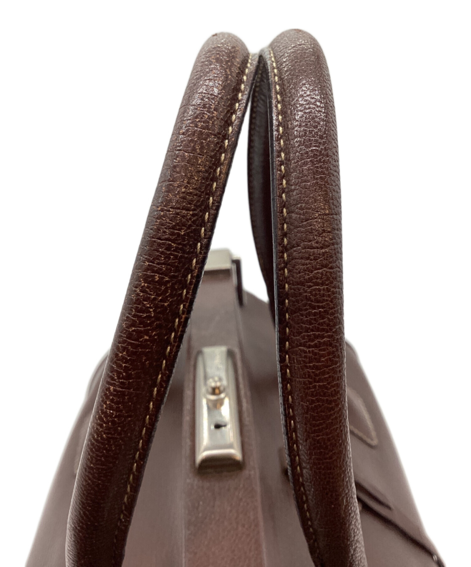 Prada プラダ ドクターズ ハンドバッグ 中古・古着通販】PRADA (プラダ) ドクターズバッグ ブラウン｜ブランド