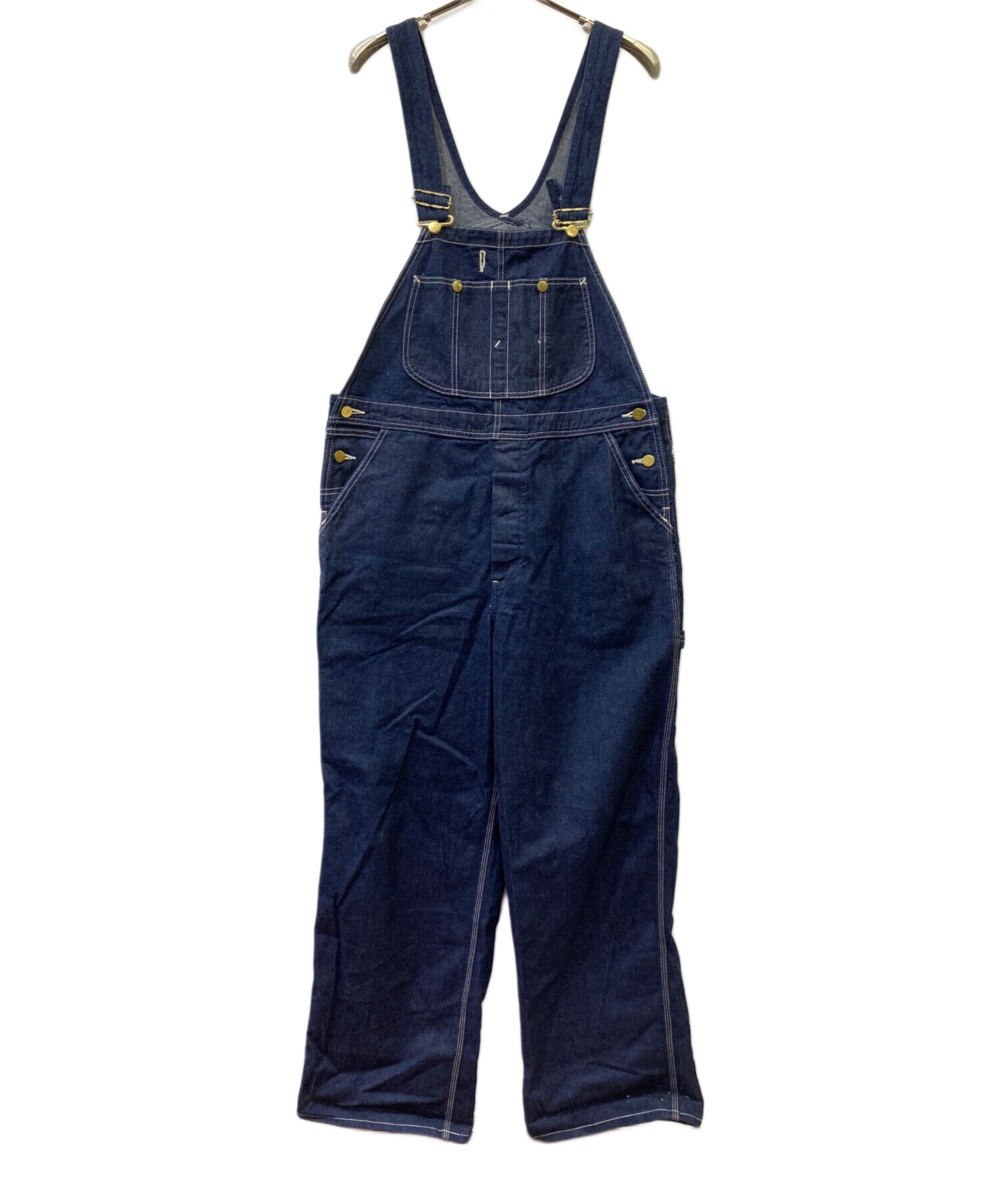中古・古着通販】LEE (リー) オーバーオール ネイビー サイズ:34