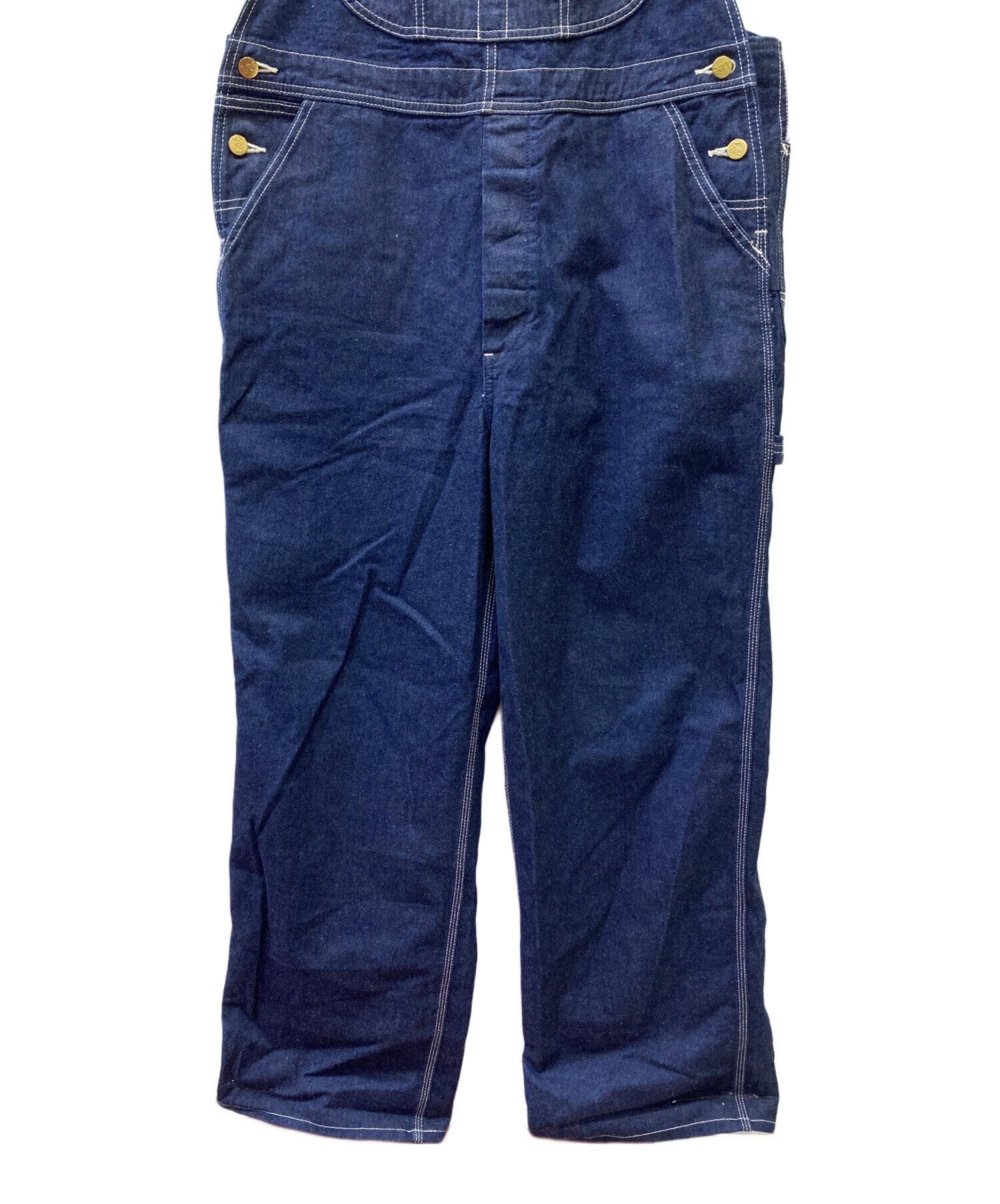 中古・古着通販】LEE (リー) オーバーオール ネイビー サイズ:34