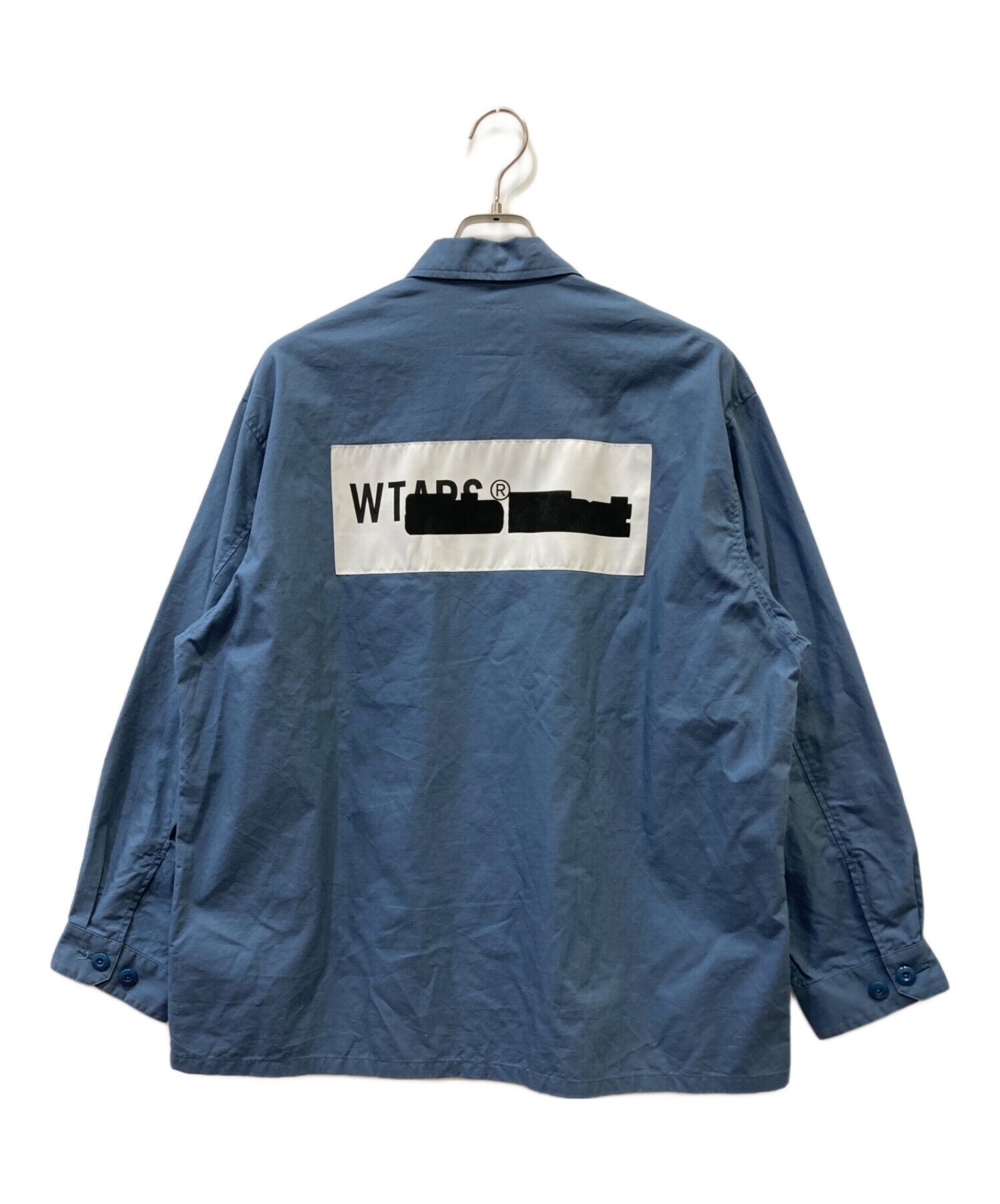 中古・古着通販】WTAPS (ダブルタップス) シャツジャケット ブルー