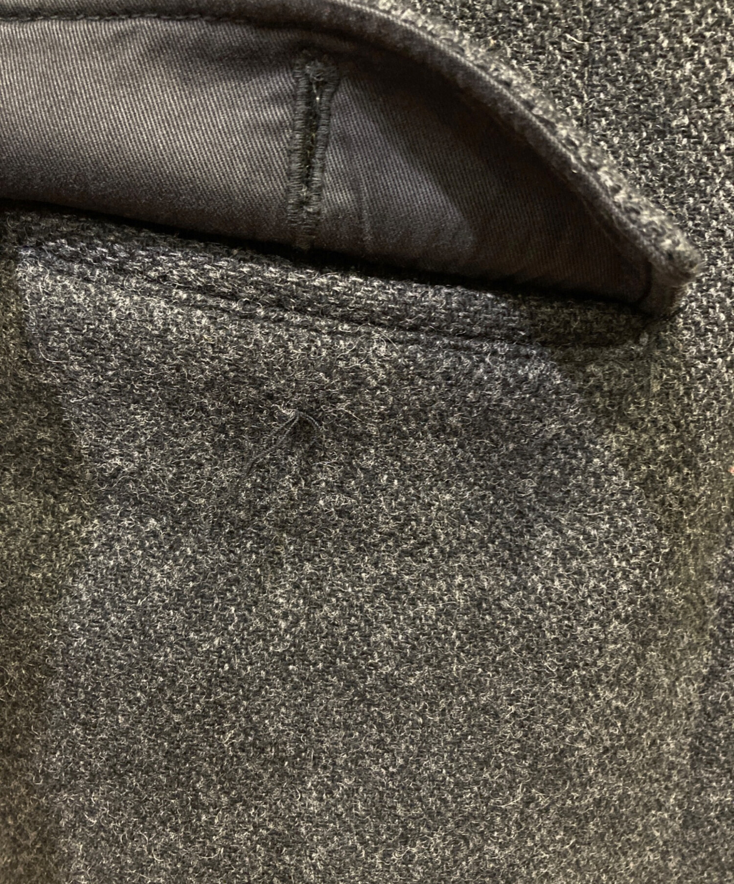 中古・古着通販】PPFM (ピーピーエフエム) ウール混ジャケット グレー