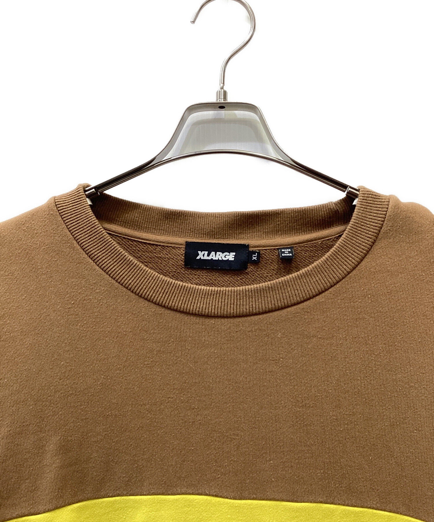 中古・古着通販】X-LARGE (エクストララージ) スウェット ブラウン