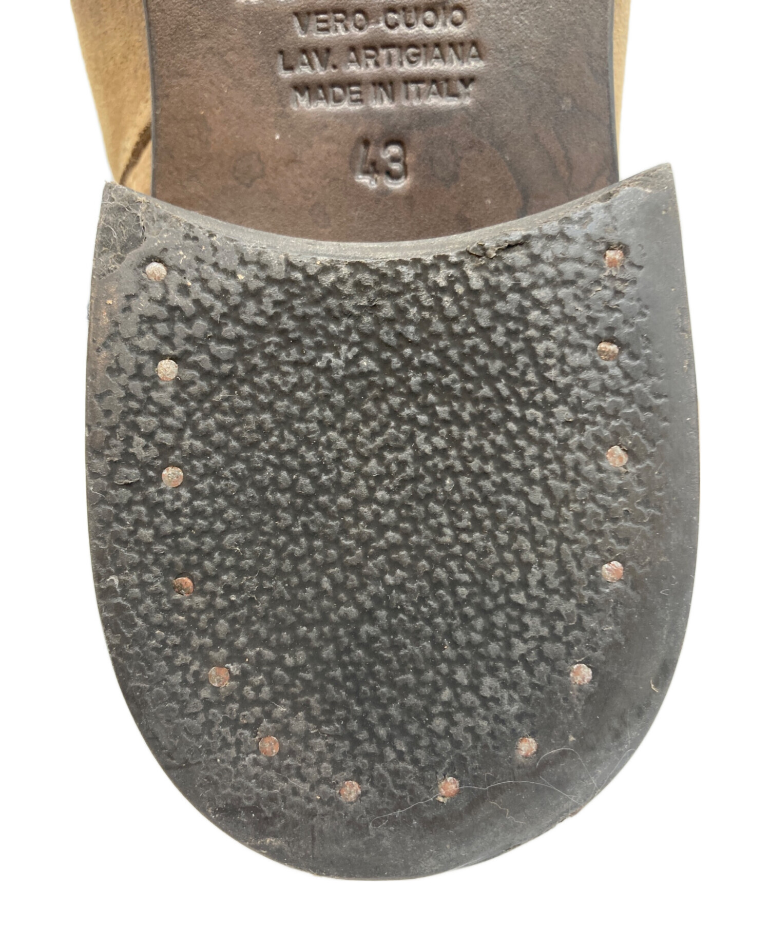 中古・古着通販】BUTTERO (ブッテロ) サイドジップブーツ ブラウン