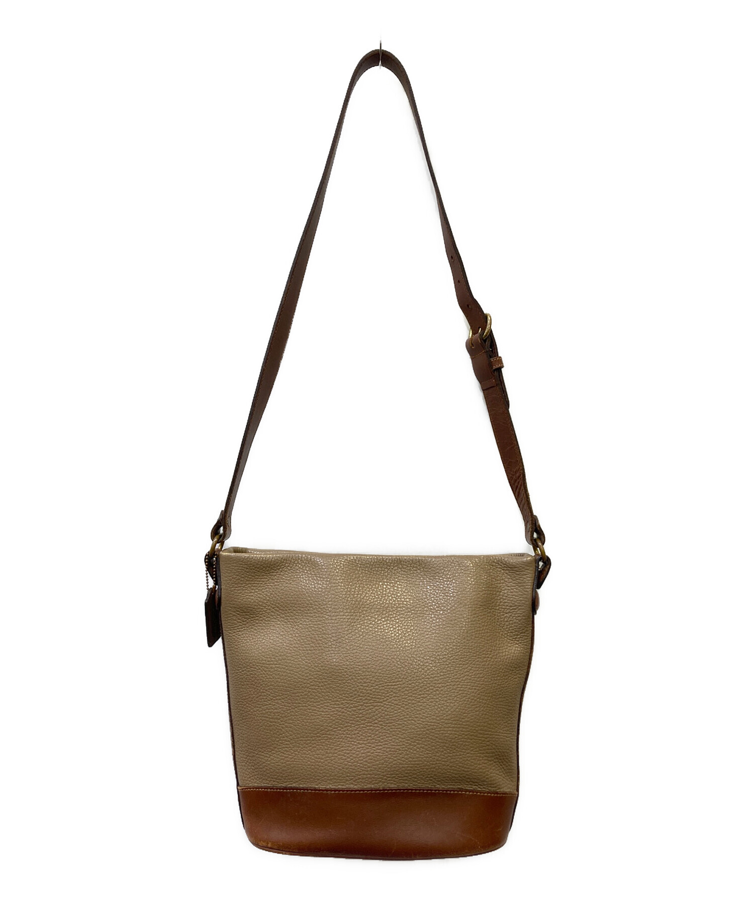COACH ミニショルダーバッグ ベージュ/ブラウン 【公式通販】