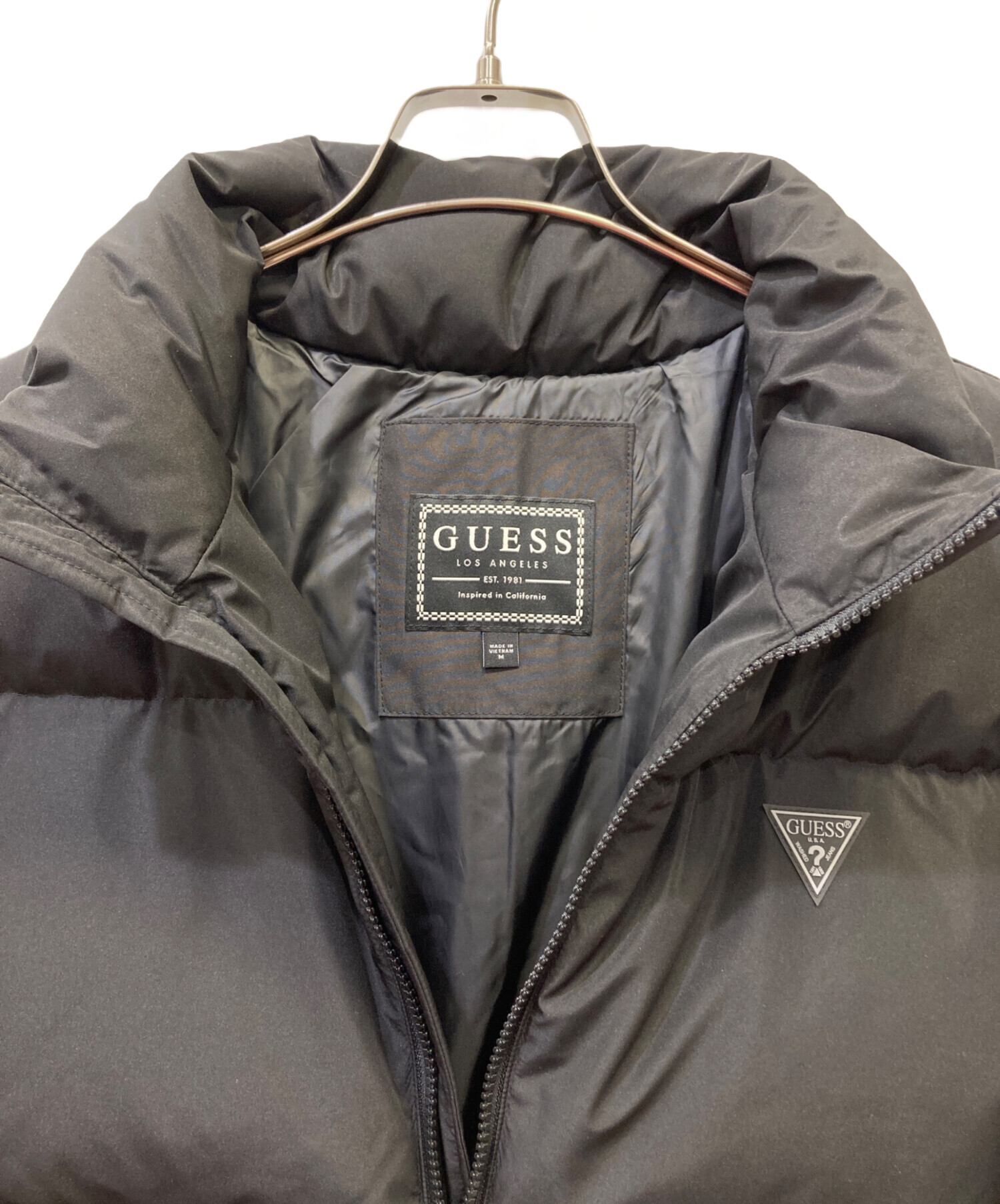 中古・古着通販】GUESS (ゲス) ダックダウン ジャケット ブラック 