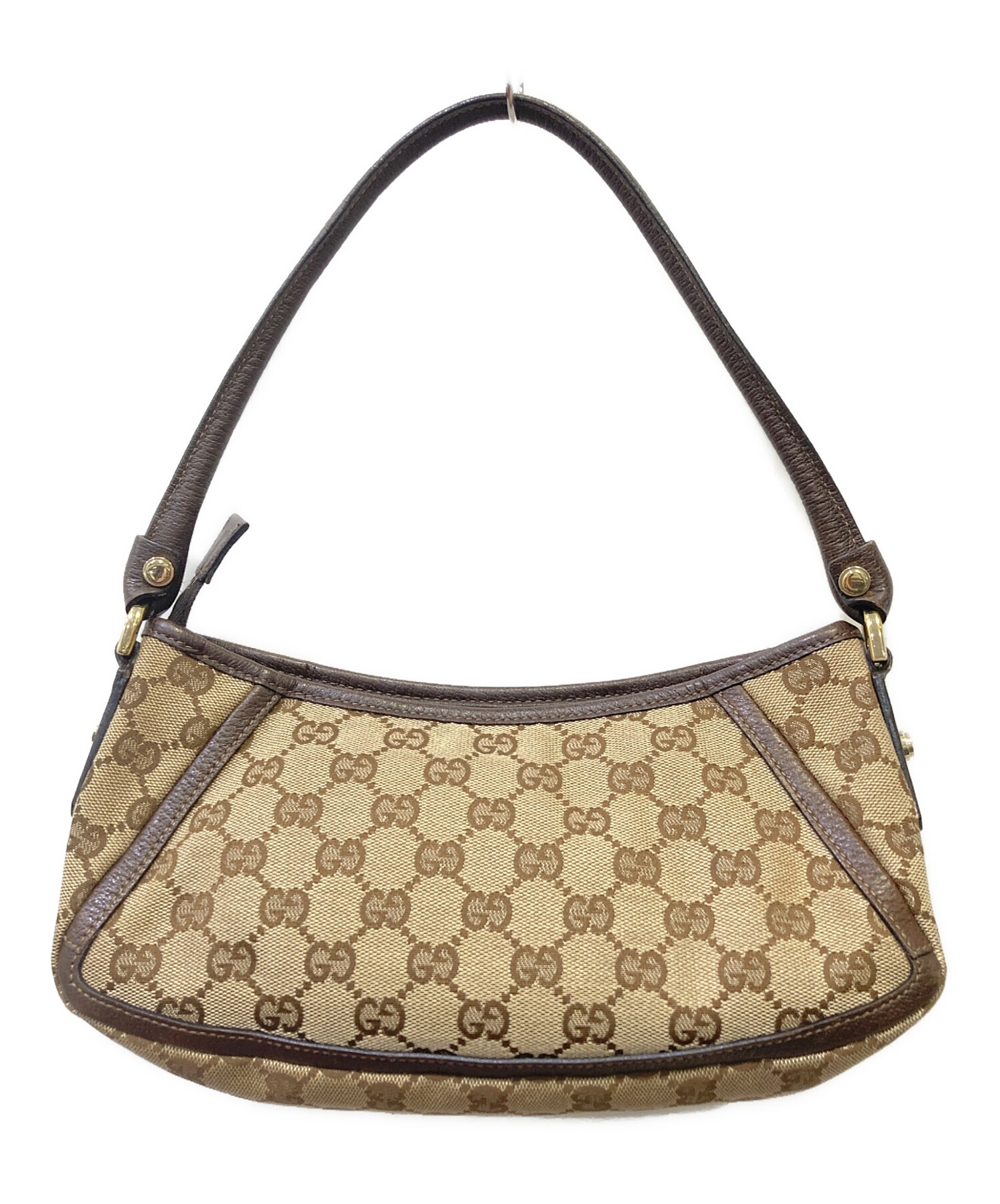 中古・古着通販】GUCCI (グッチ) ハンドバッグ ブラウン｜ブランド 
