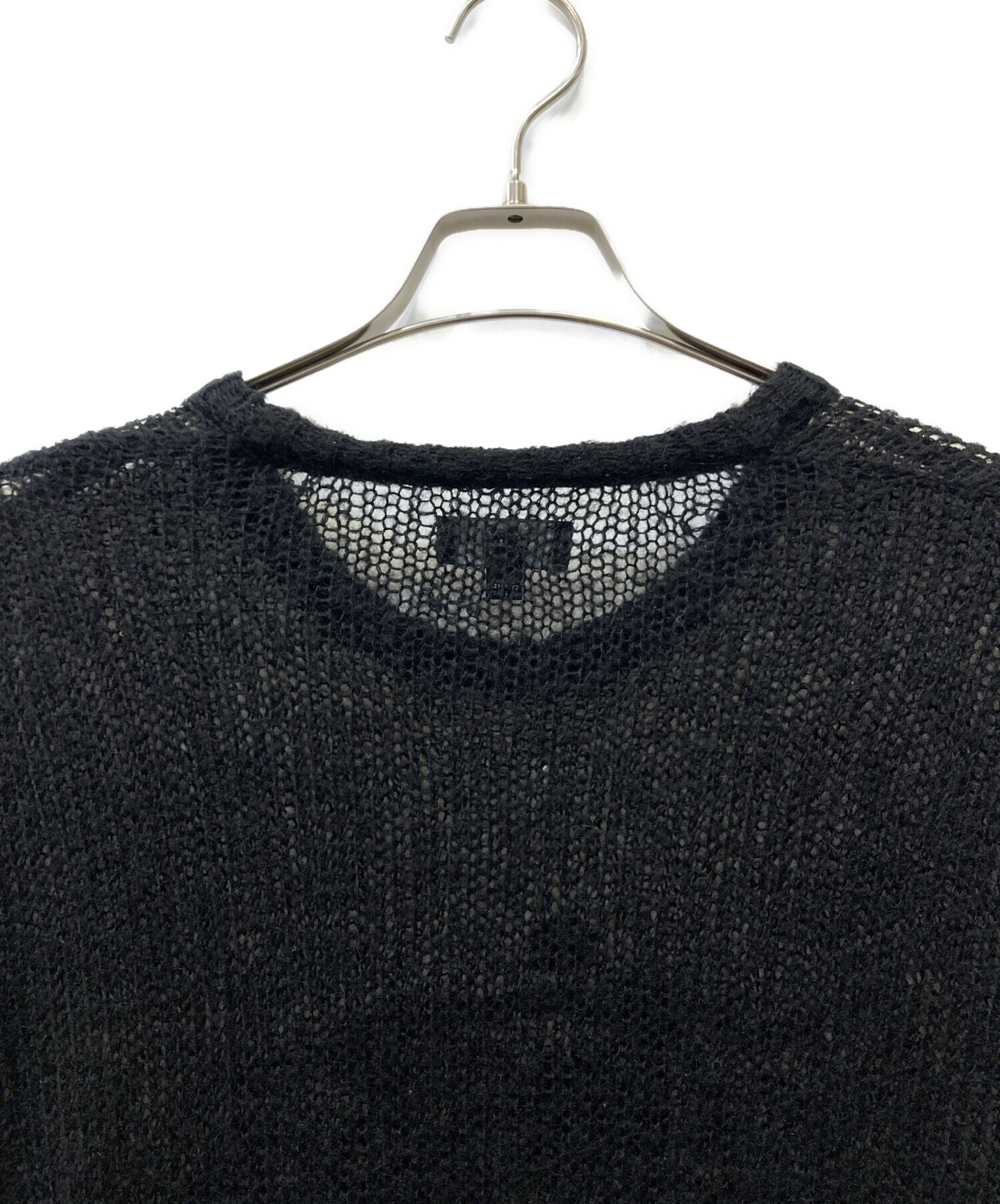 中古・古着通販】stussy (ステューシー) 薄手ニット ブラック サイズ 