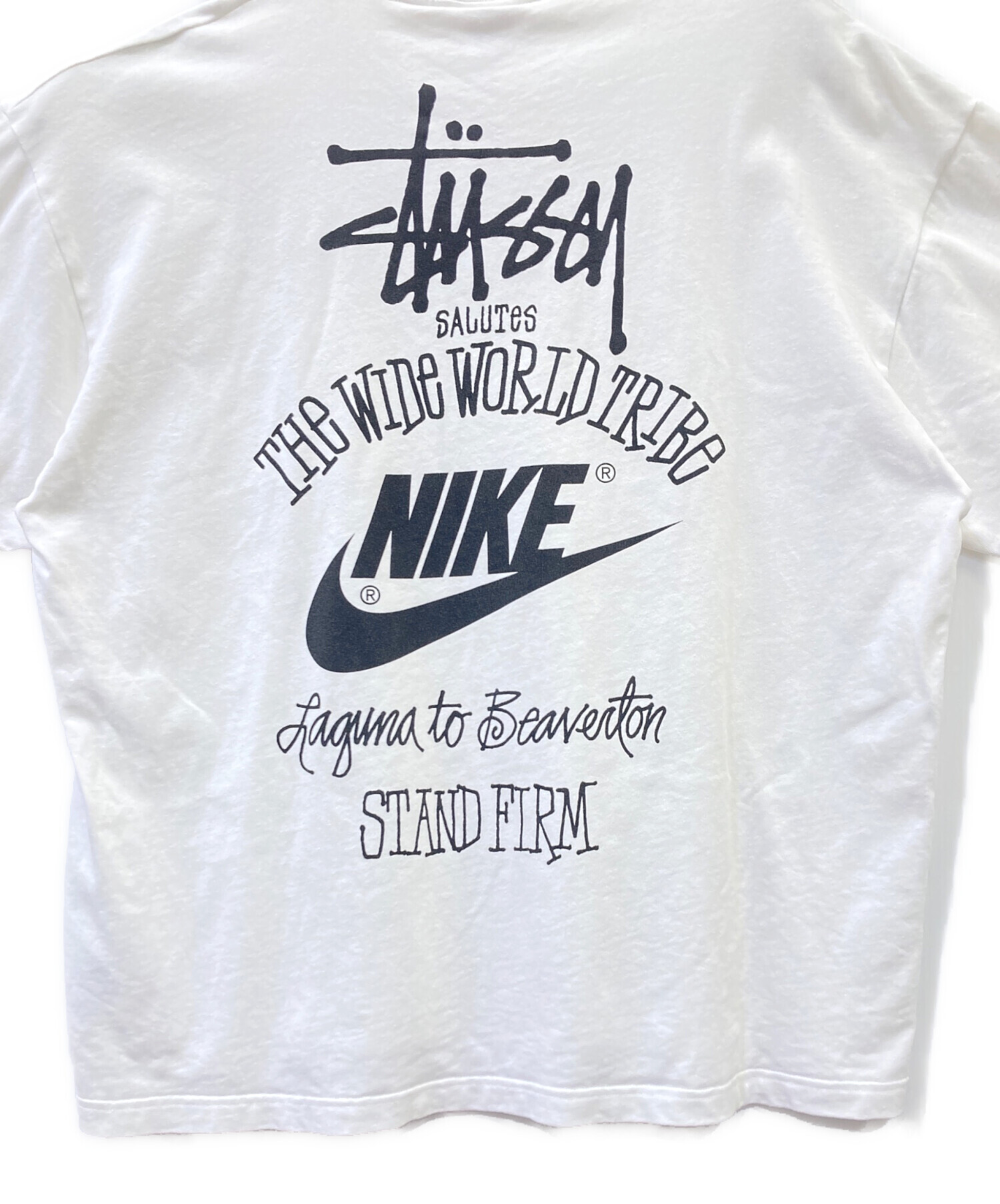 中古・古着通販】NIKE (ナイキ) stussy (ステューシー) 半袖 中古・古着通販】NIKE (ナイキ) stussy (ステューシー) 半袖