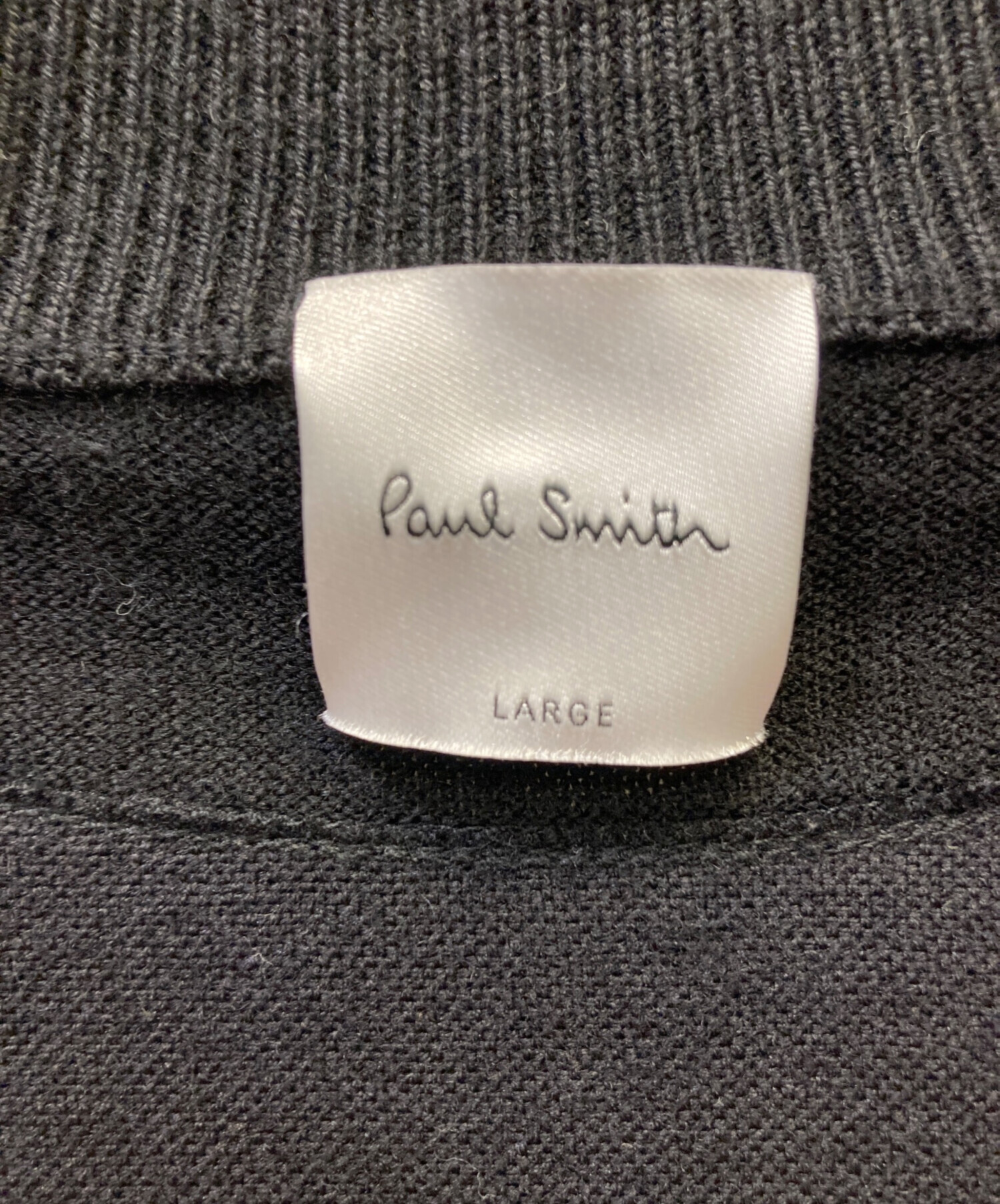 中古・古着通販】PAUL SMITH (ポールスミス) ウールブルゾン ブラック