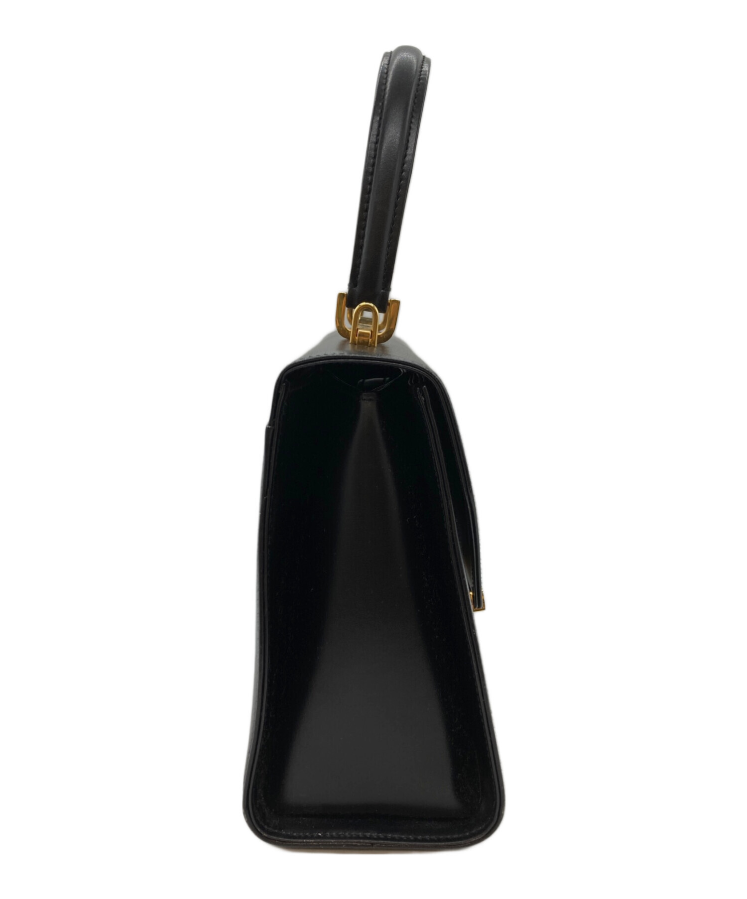 中古・古着通販】BALLY (バリー) ハンドバッグ ブラック