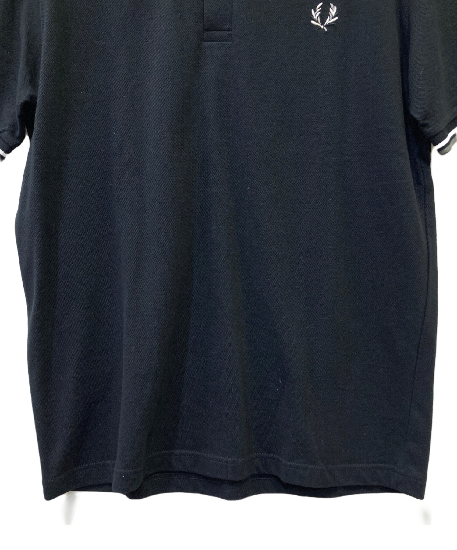 未使用　FRED PERRY ポロシャツ 中古・古着通販】FRED PERRY (フレッドペリー) ポロシャツ ブラック