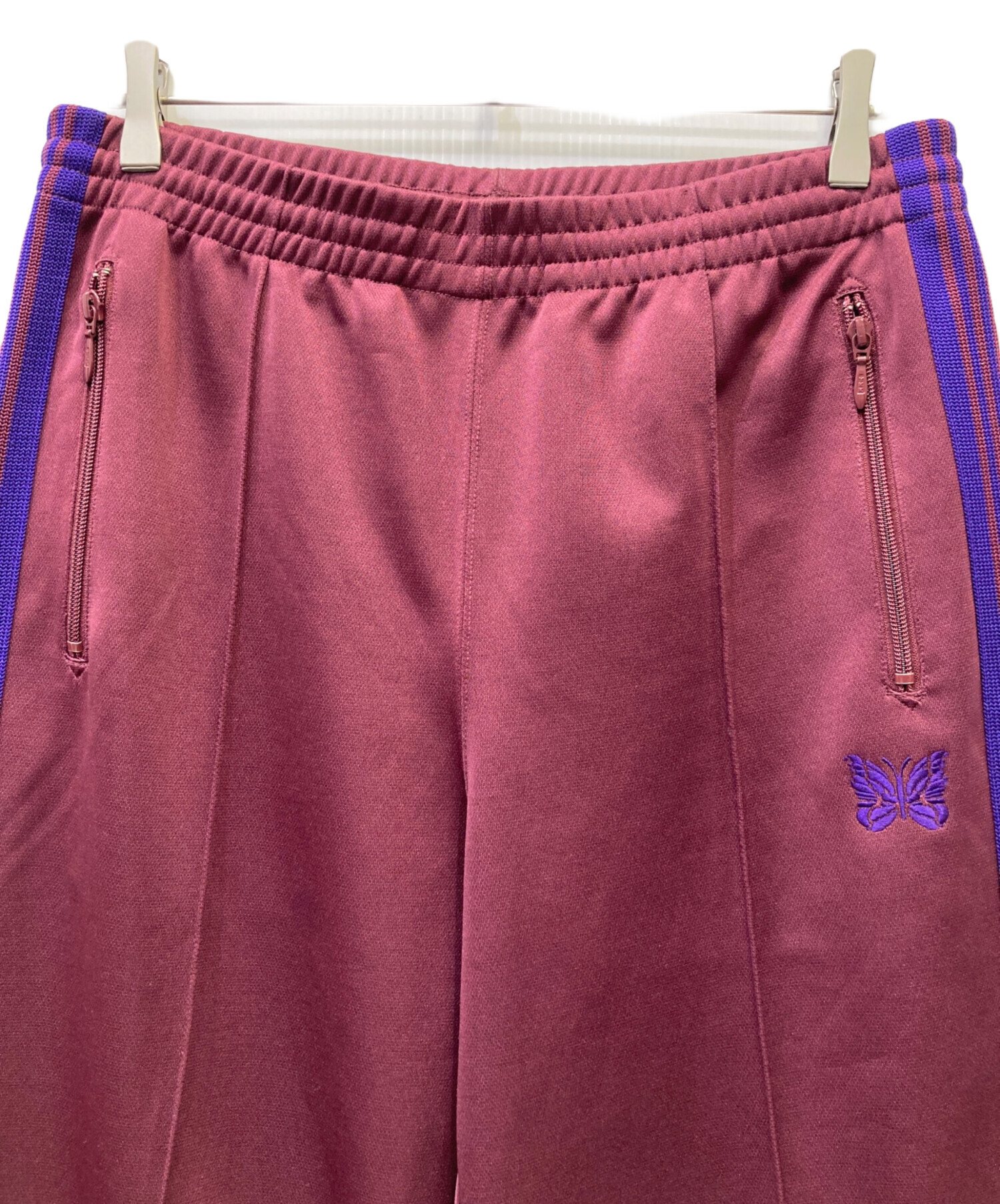 中古・古着通販】Needles (ニードルズ) トラックパンツ ボルドー